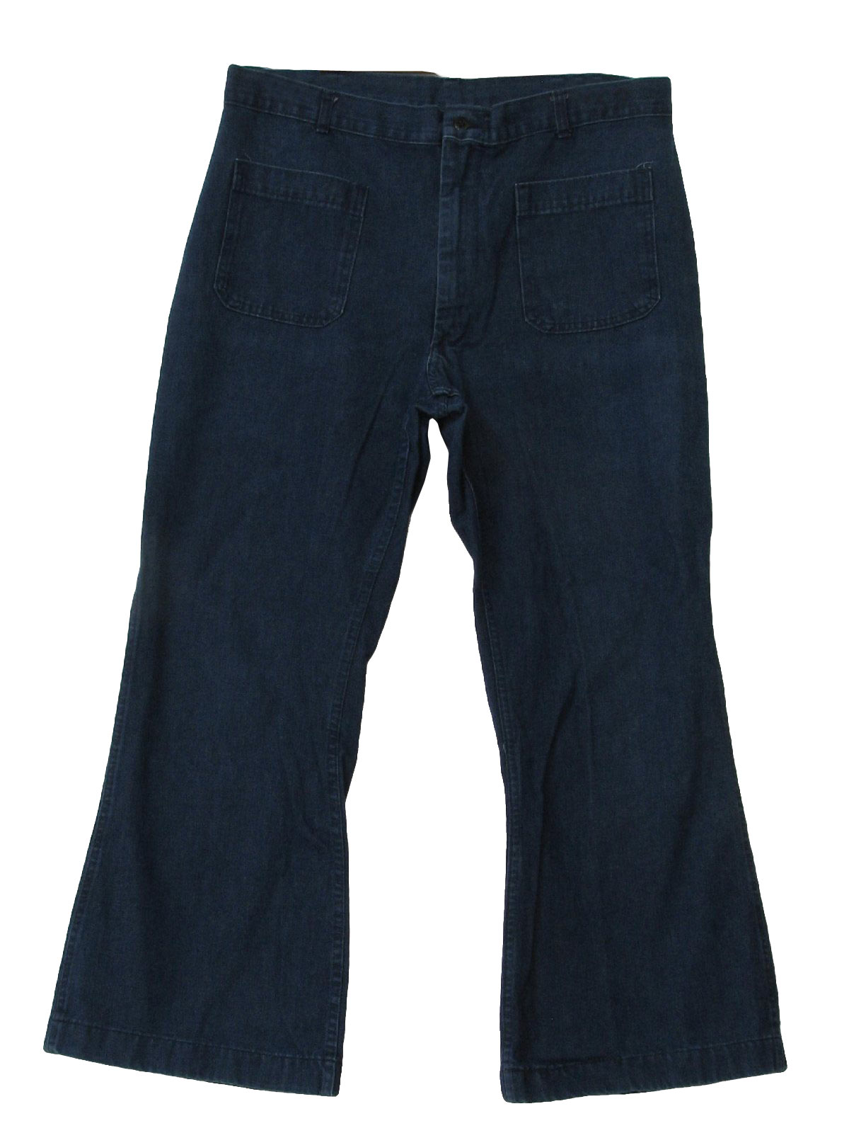 Seventies Vintage Bellbottom Pants: 70s -Coastal Industries- Mens blue ...