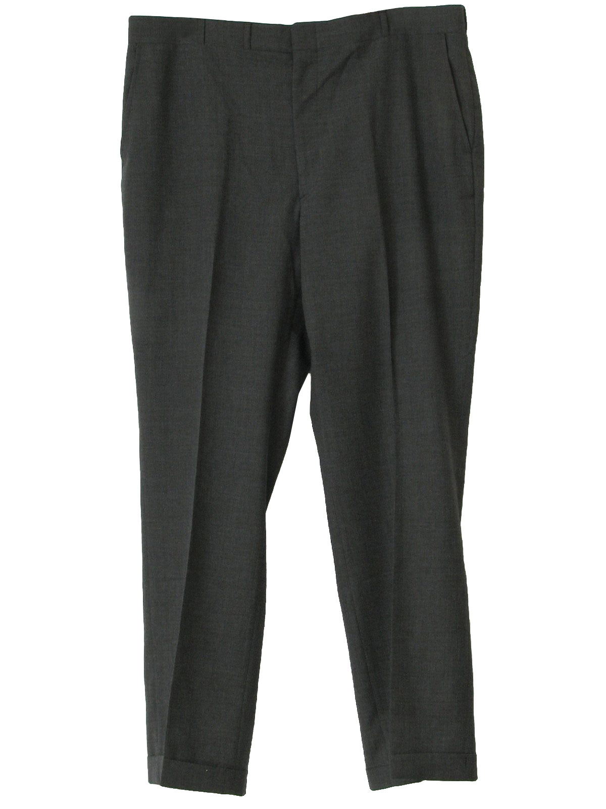 Corbin Sixties Vintage Pants: 60s -Corbin- Mens gray wool poplin mod ...