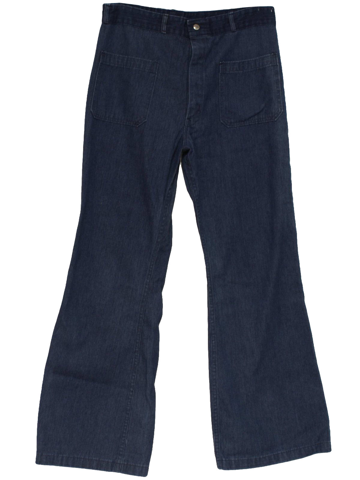 Retro 70s Bellbottom Pants (Seafarer) : 70s -Seafarer- Mens denim blue ...