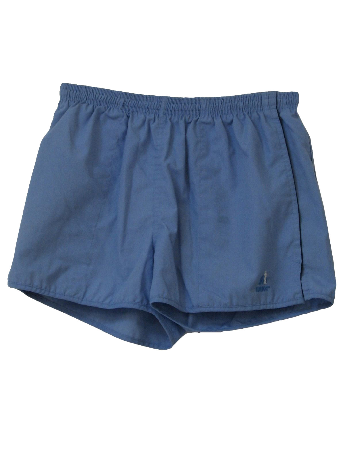 Retro 90s Shorts (Bike) : 90s -Bike- Mens light blue polyester and ...