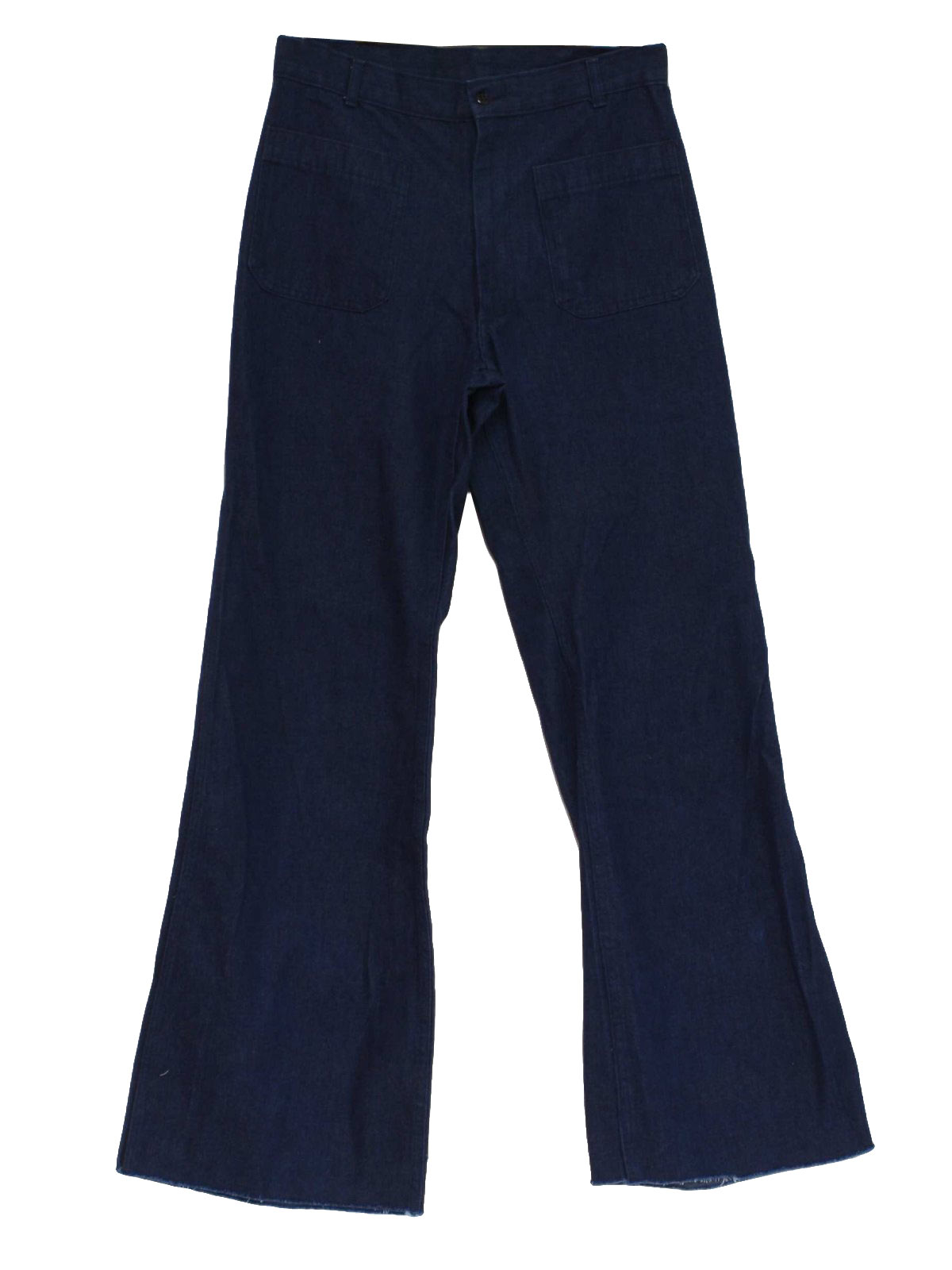 Retro 1970s Bellbottom Pants: 70s -Coastal Industries- Mens dark blue ...