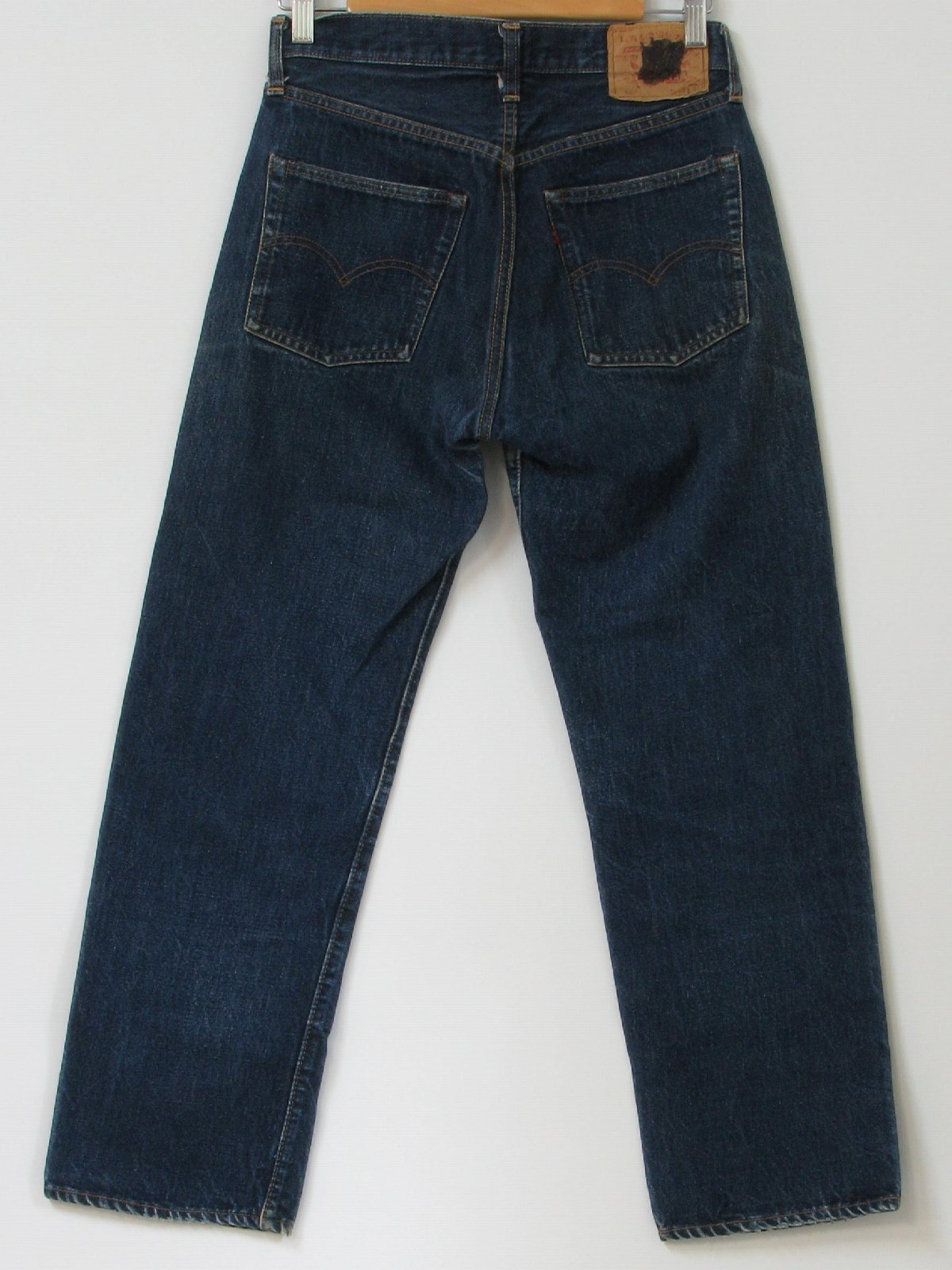 60s Vintage Levis Pants: 60s -Levis- Mens dark indigo blue cotton denim ...
