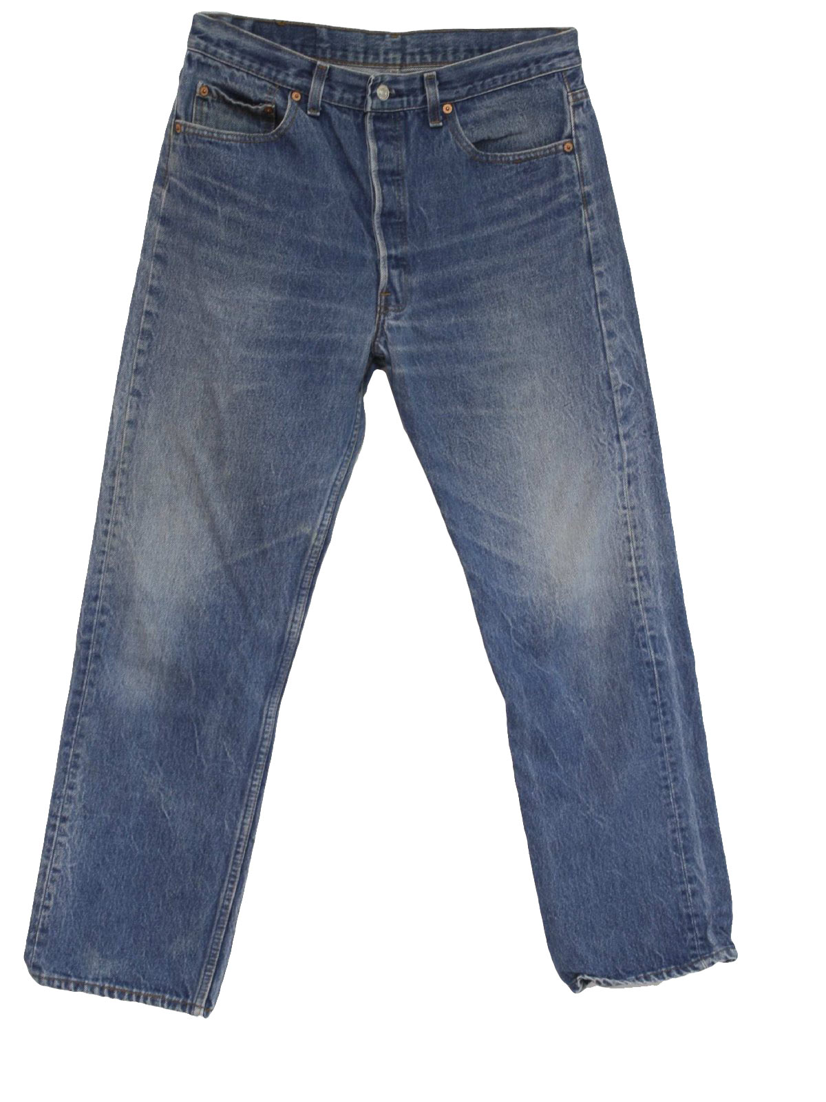 90s Vintage Levis Pants: 90s -Levis- Mens beautiful fade pattern blue ...