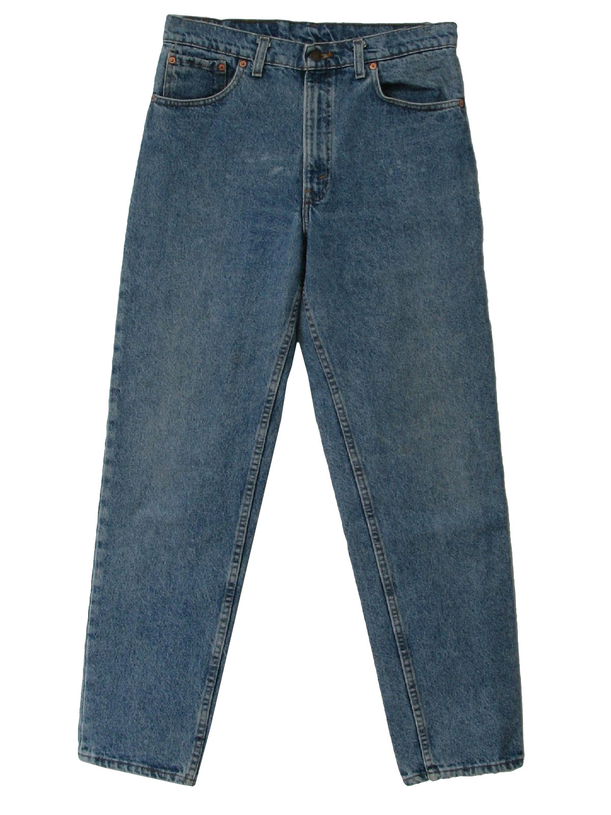 1990's Retro Pants: 90s -Levis- Mens light blue colored denim cotton ...