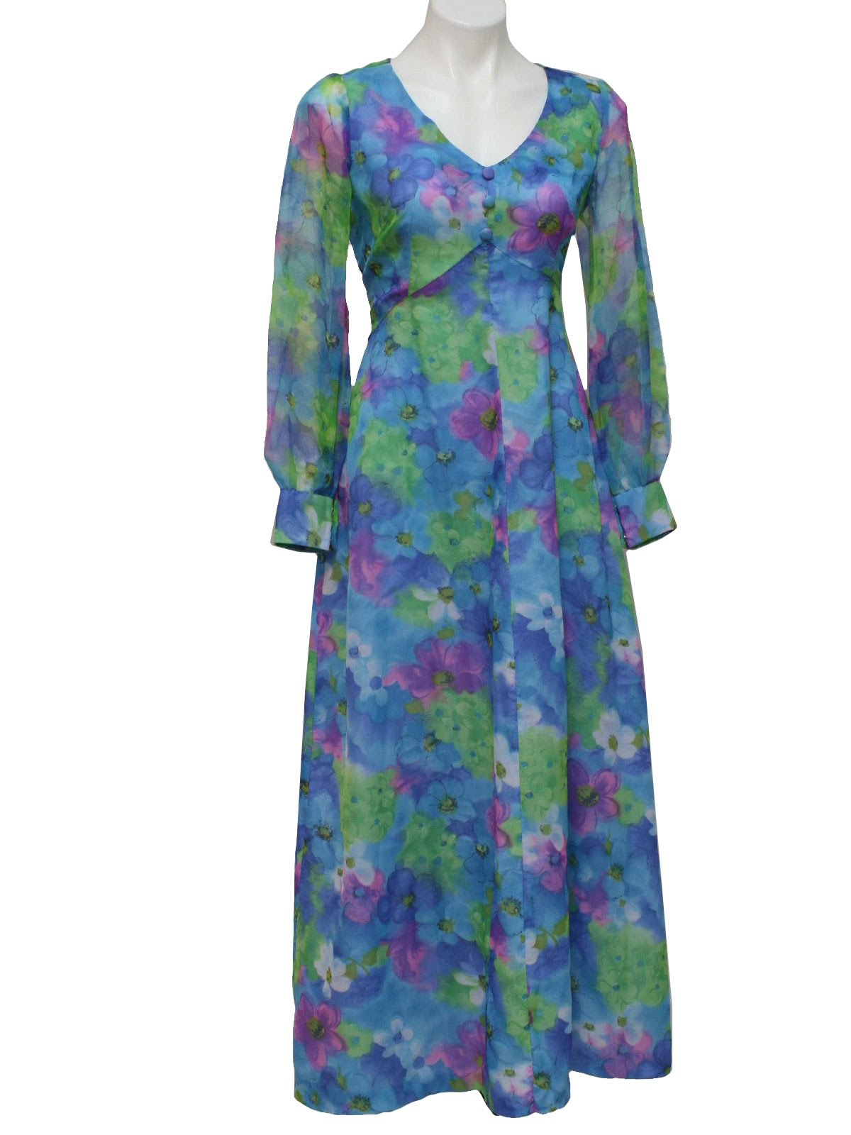 Retro 60s Hawaiian Dress (home sewn) : 60s -home sewn- Womens shades of ...