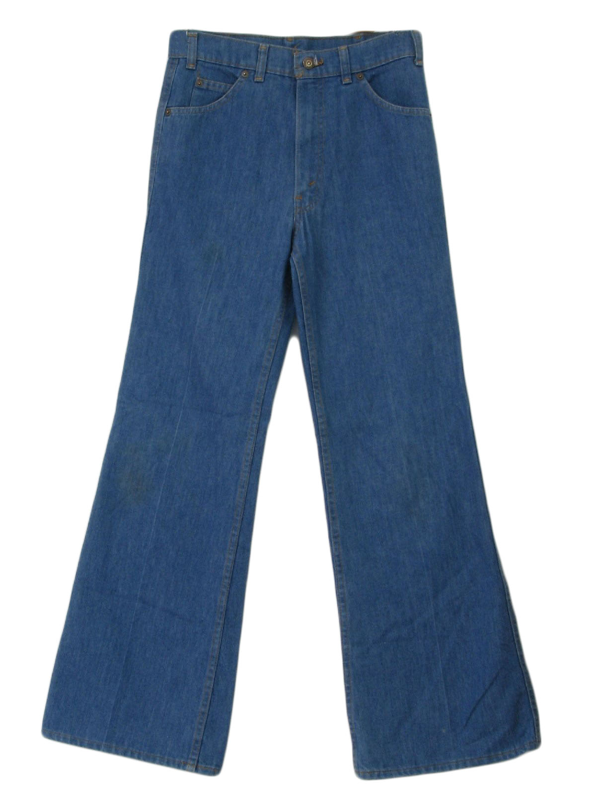 1970's Bellbottom Pants (Levis): 70s -Levis- Mens light blue cotton ...