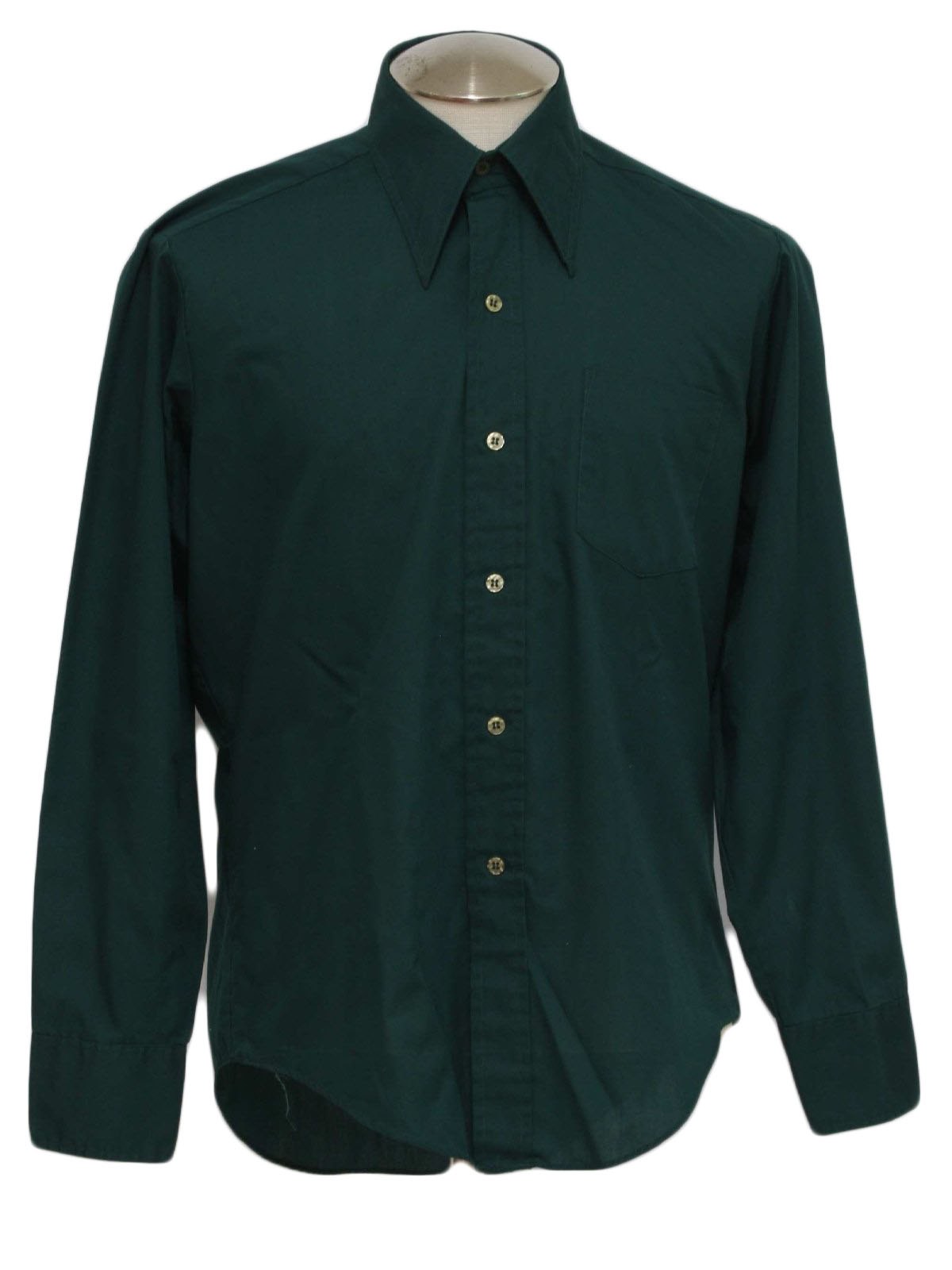 dark green button up shirt mens