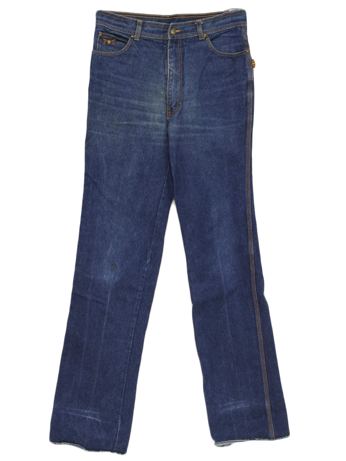 Vintage 1990's Pants: 80s -Sergio Valente- Womens blue cotton denim ...
