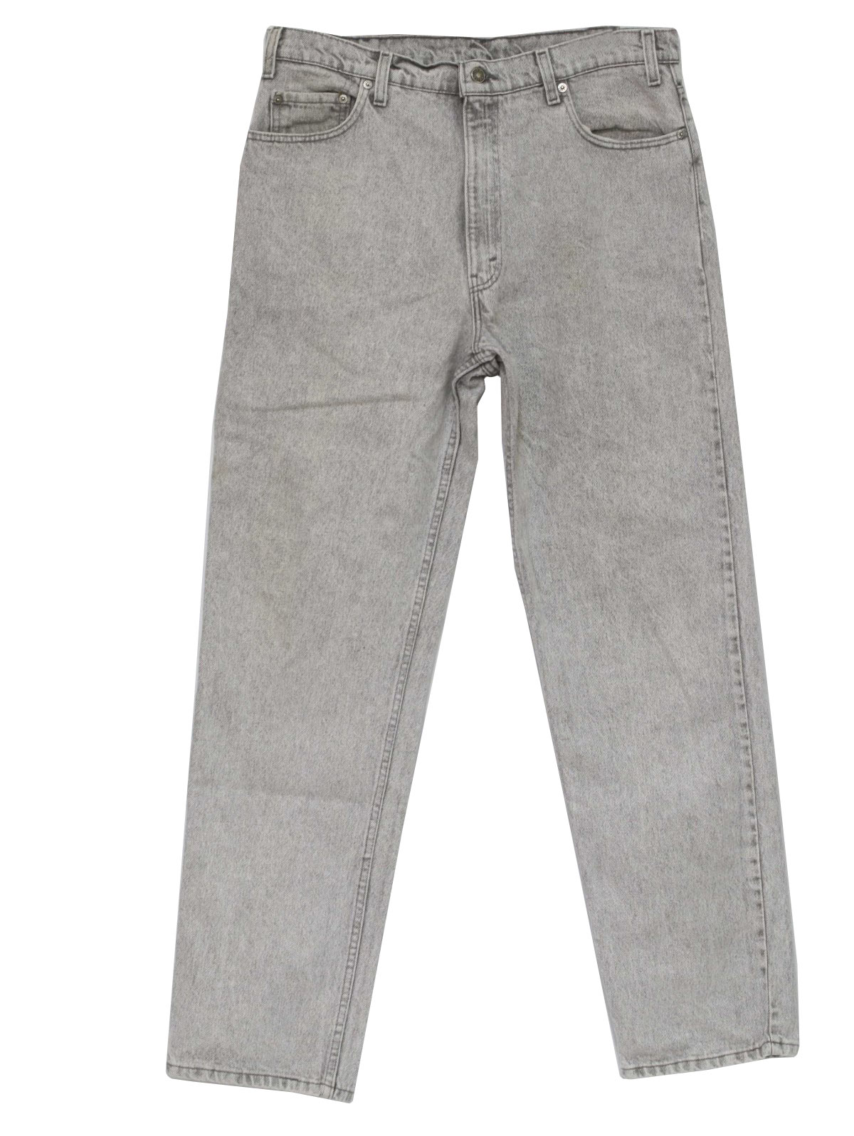 Vintage Levis Eighties Pants: 80s -Levis- Mens grey and white stone ...
