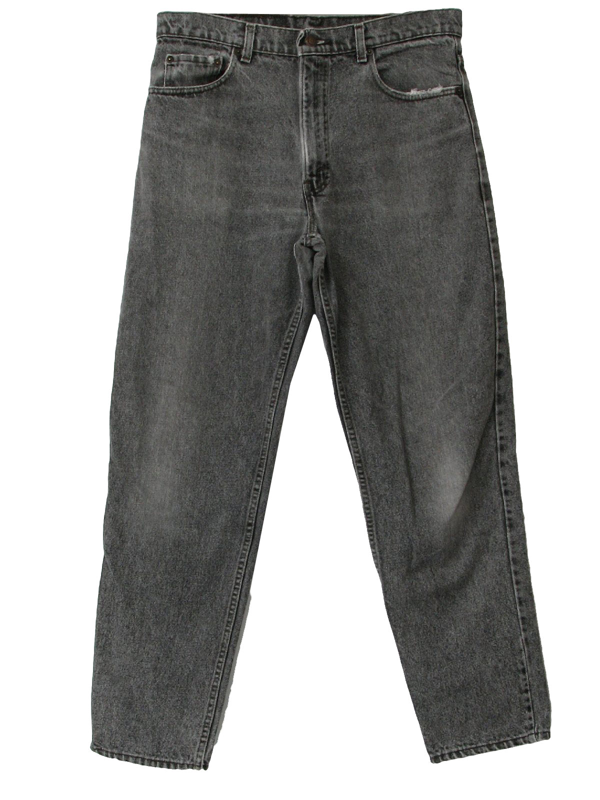 Retro 90s Pants (Levis) : 90s -Levis- Mens faded dark grey denim cotton ...