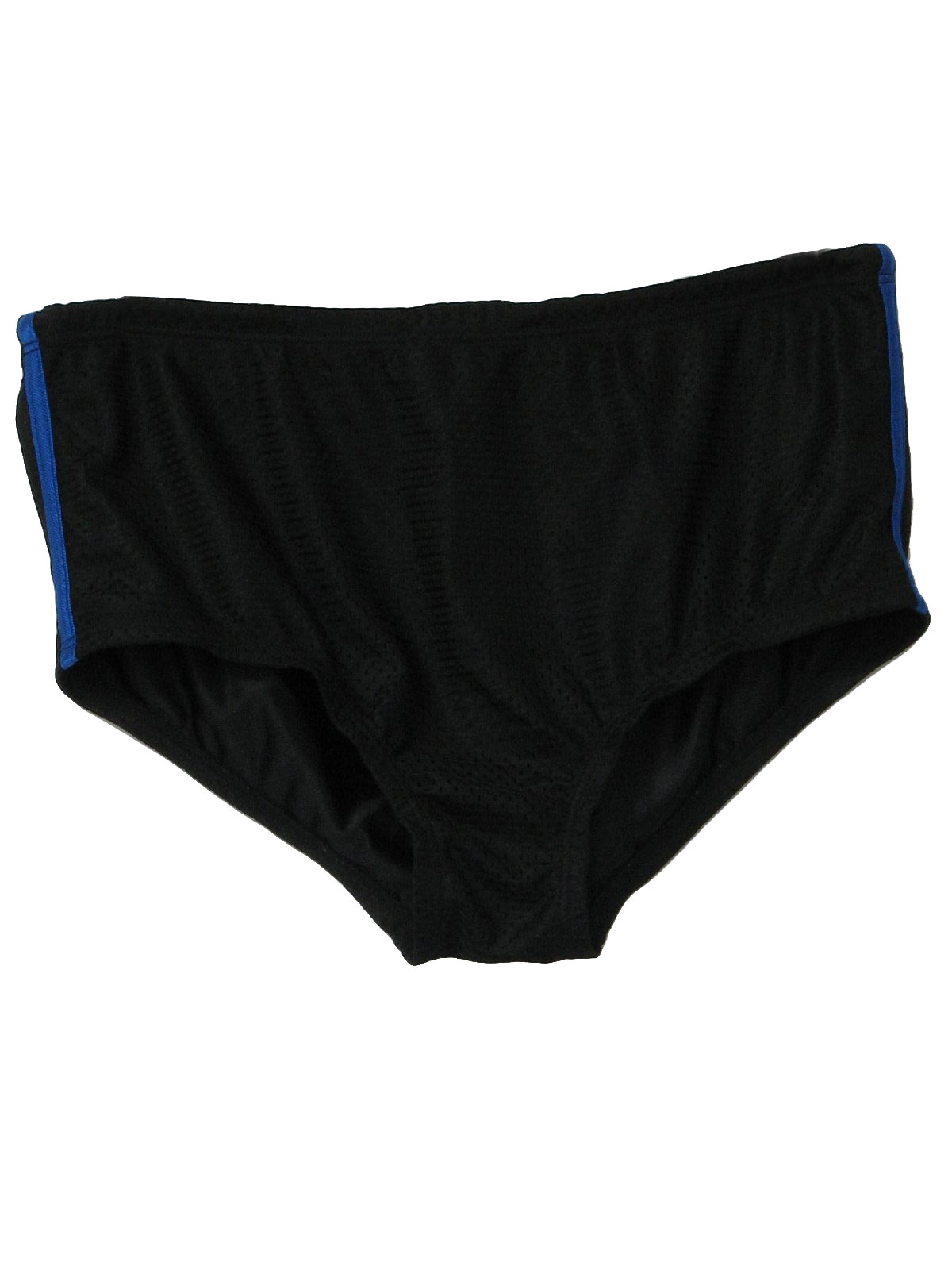 1990's Swimsuit/Swimwear (Waterpro): 90s -Waterpro- Mens black and blue ...