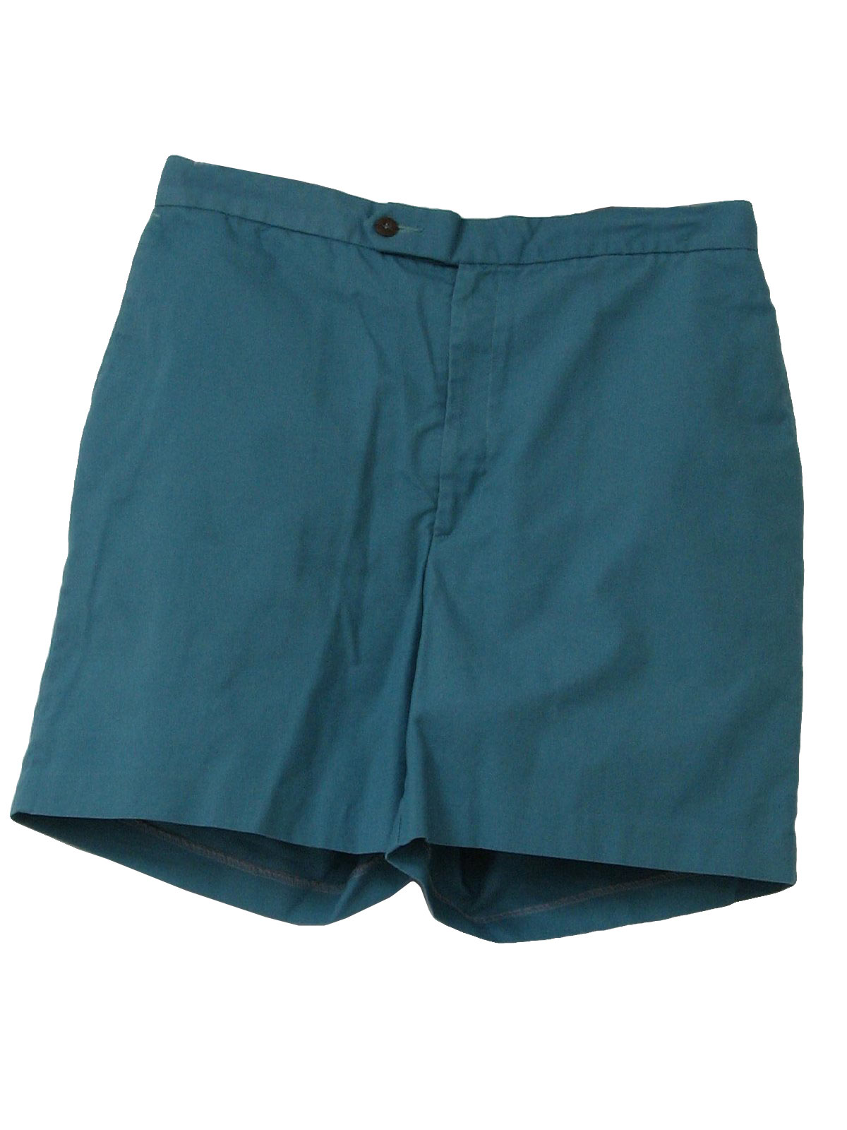 80's Vintage Shorts: 80s -Haggar Casual Wear- Mens sky blue cotton and ...