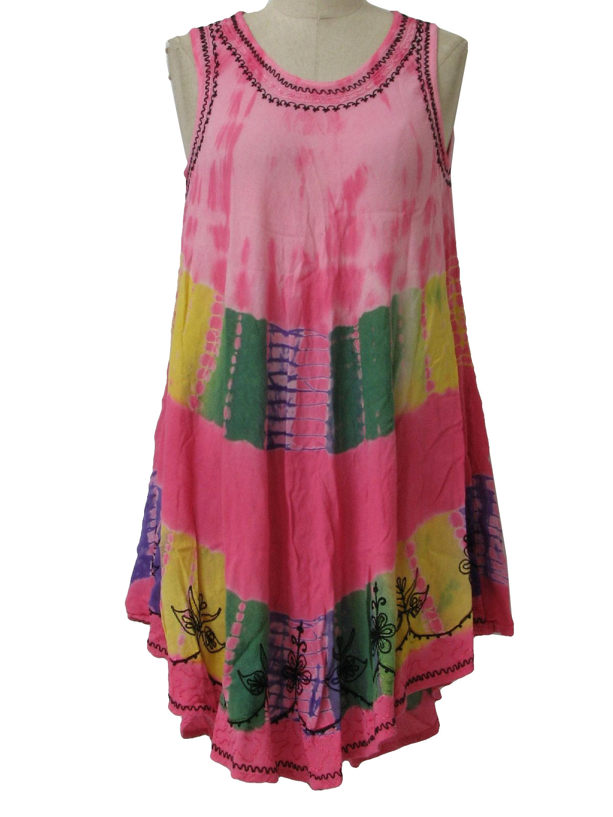 80's India Boutique Hippie Dress: 80s style (made more recently) -India ...