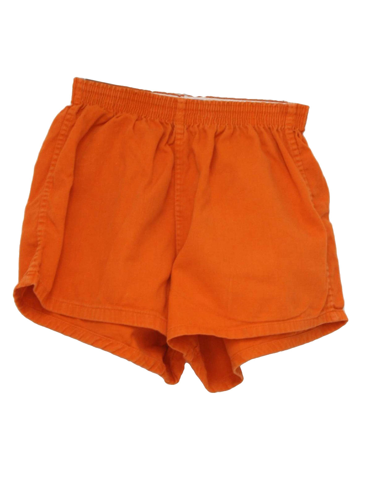 80s Vintage Champion Shorts: 80s -Champion- Mens caution orange cotton ...