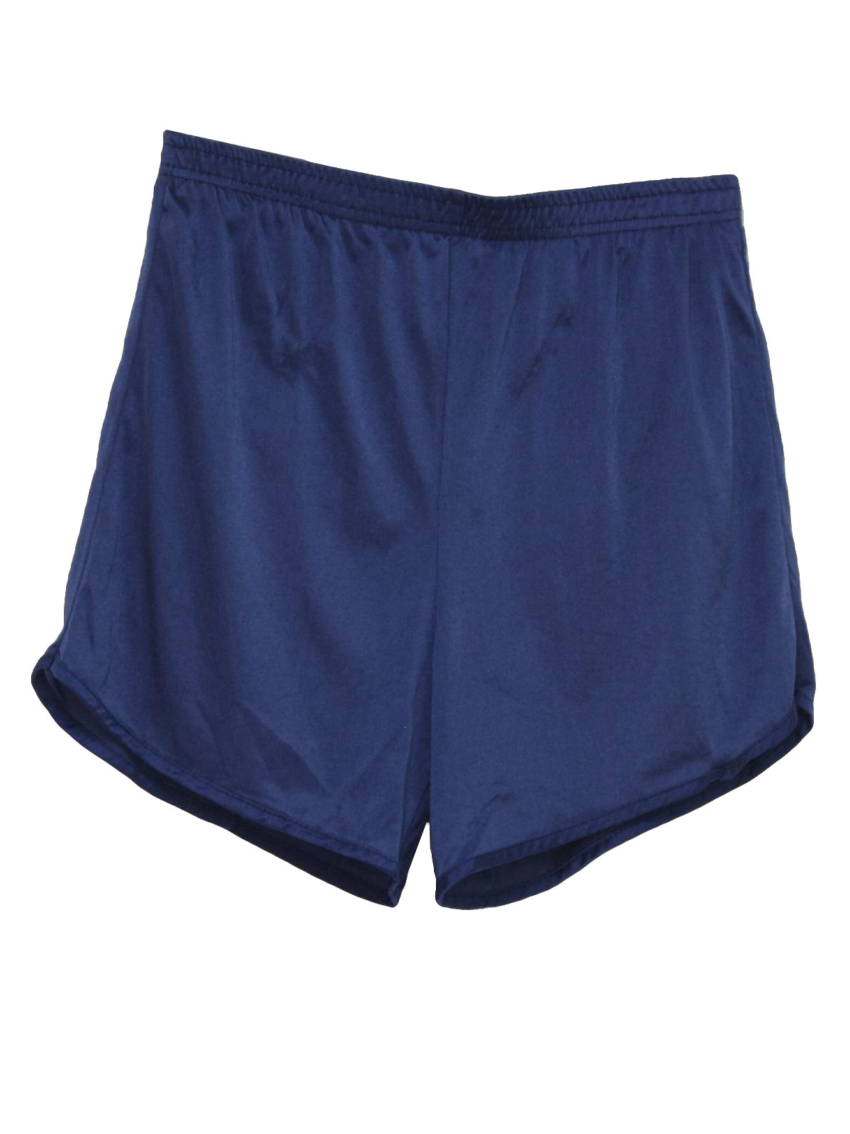 Nineties Cobblestones Shorts: 90s -Cobblestones- Mens dark blue nylon ...