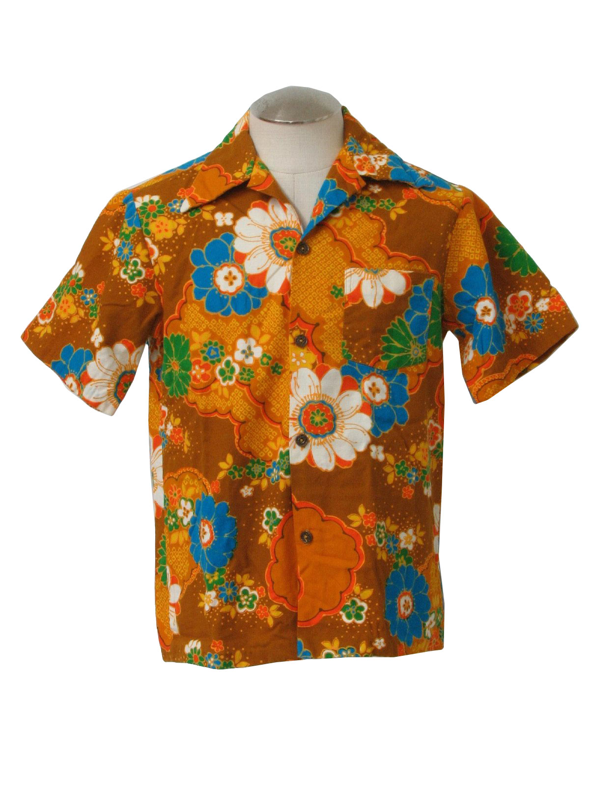Vintage Made in Hawaii Seventies Hawaiian Shirt: Early 70s -Made in ...