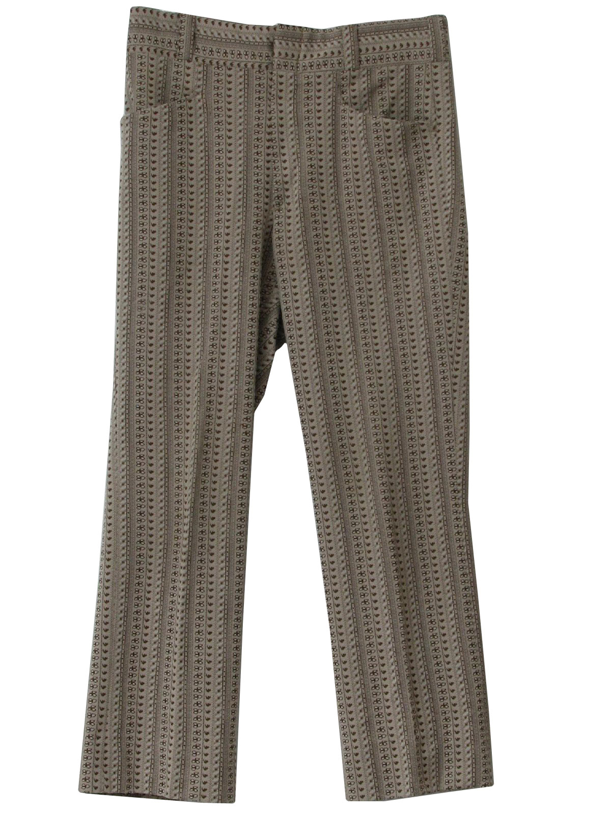 Seventies Vintage Flared Pants / Flares: 70s -Coventry Square Trousers ...