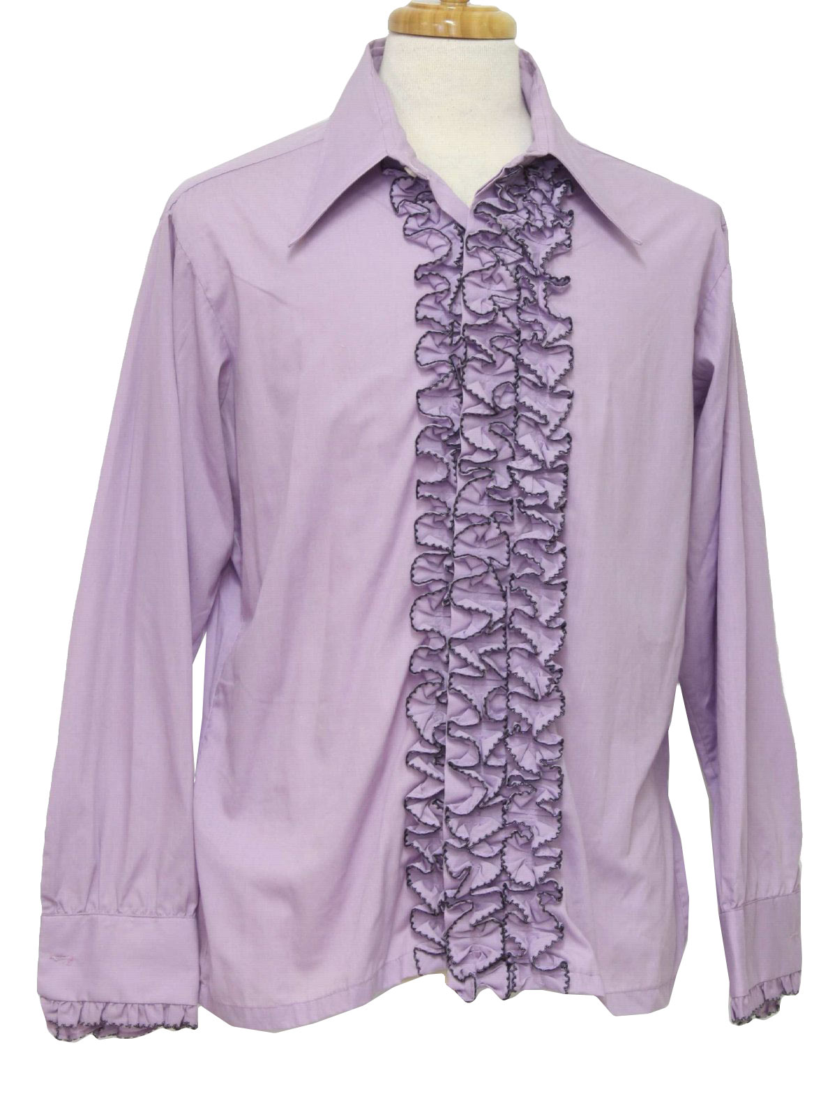 ruffle formal shirt