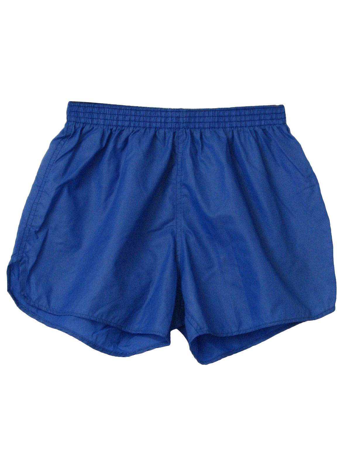Soffe Eighties Vintage Shorts: 80s -Soffe- Mens blue nylon elastic ...