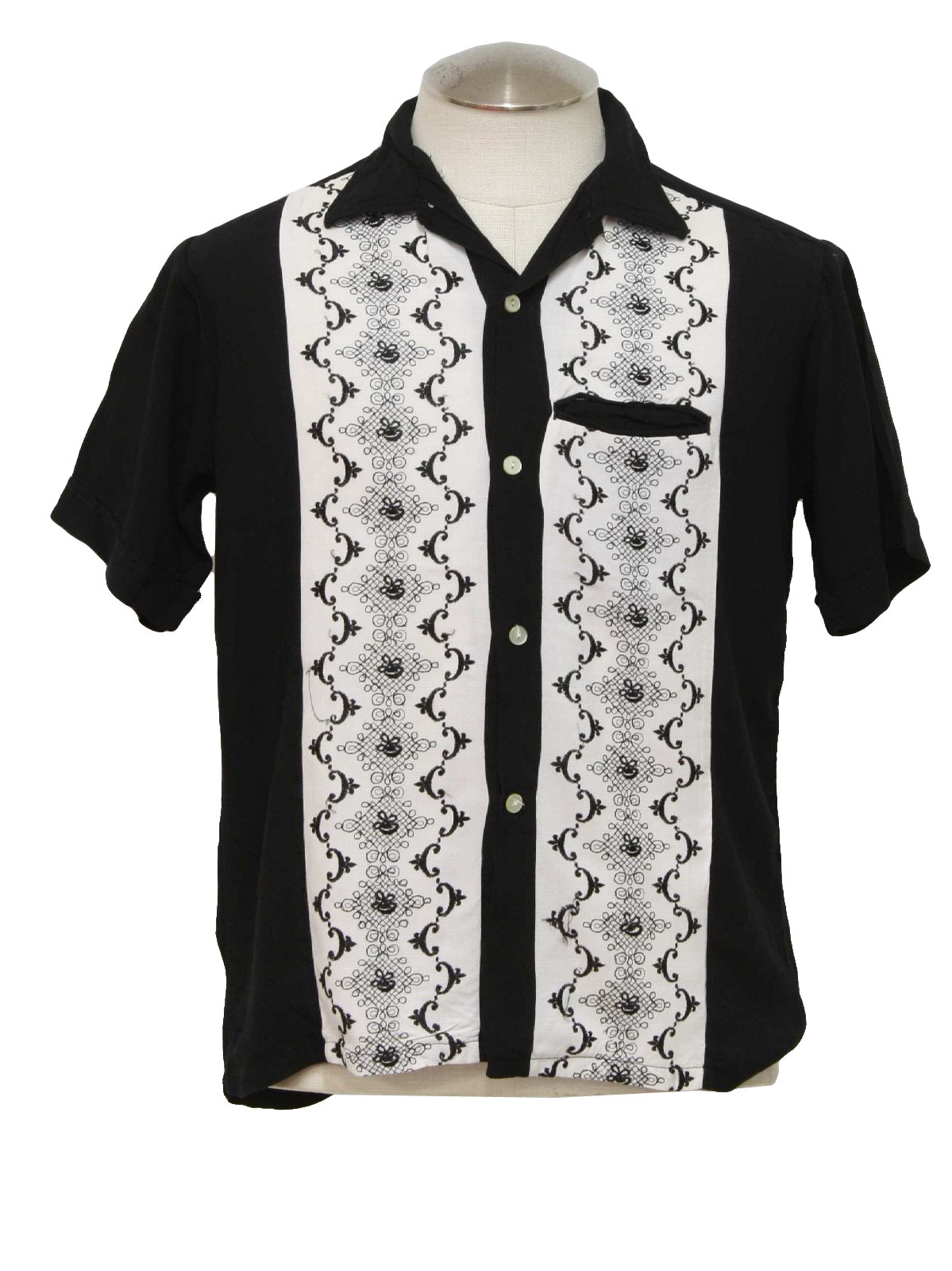 Vintage 50s Shirt: Late 50s -International Collection by Campus- Mens ...