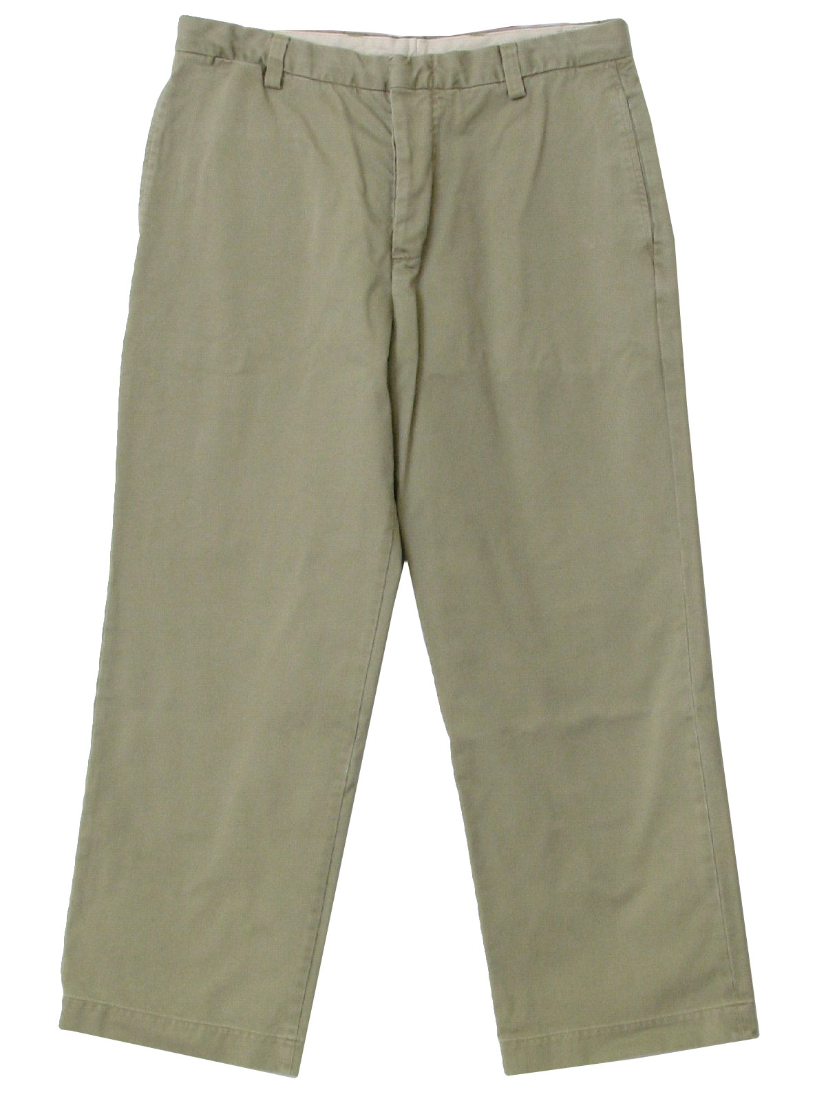 Dockers Nineties Vintage Pants: 90s -Dockers- Mens tan cotton polyester ...