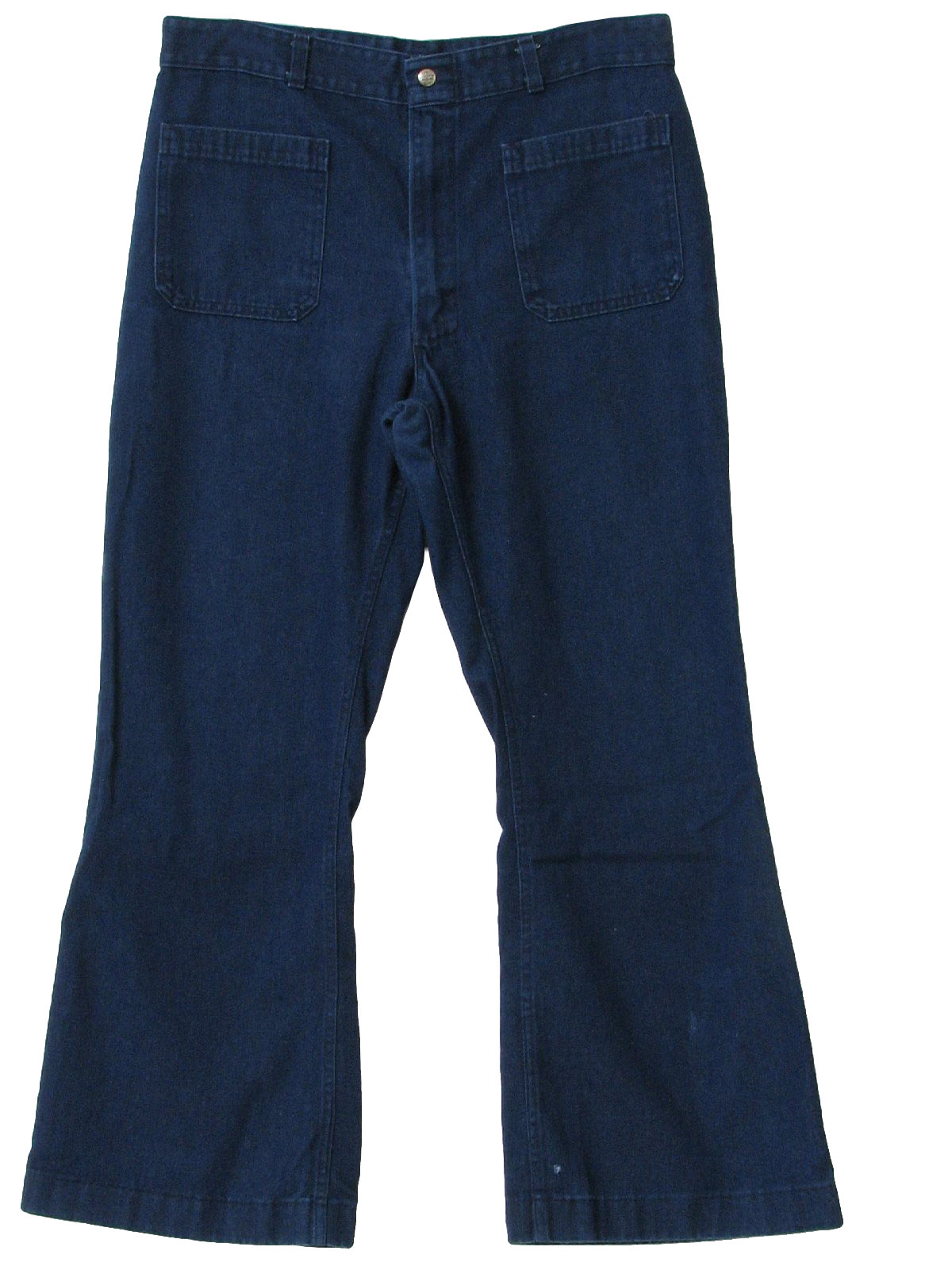 Vintage Seafarer 70's Bellbottom Pants: 70s -Seafarer- Mens blue denim ...
