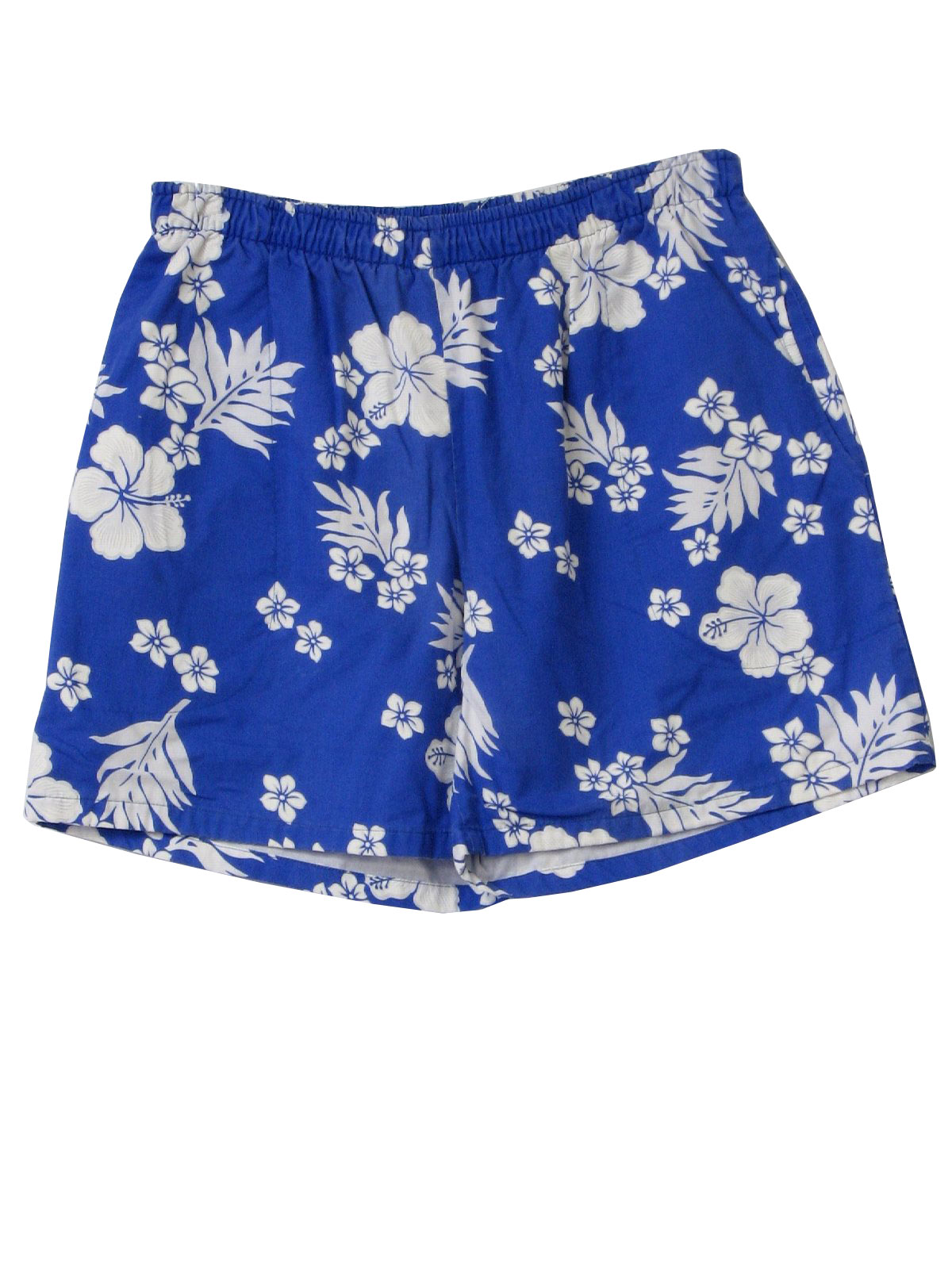 Retro 80s Shorts (Missing Label) : 80s -Missing Label- Mens blue and ...