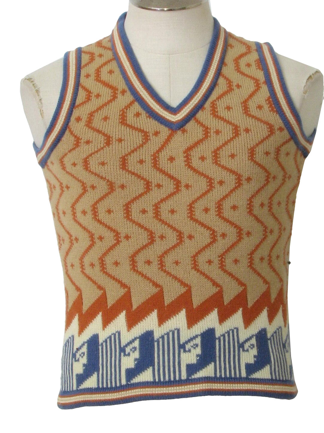 70s sweater vest