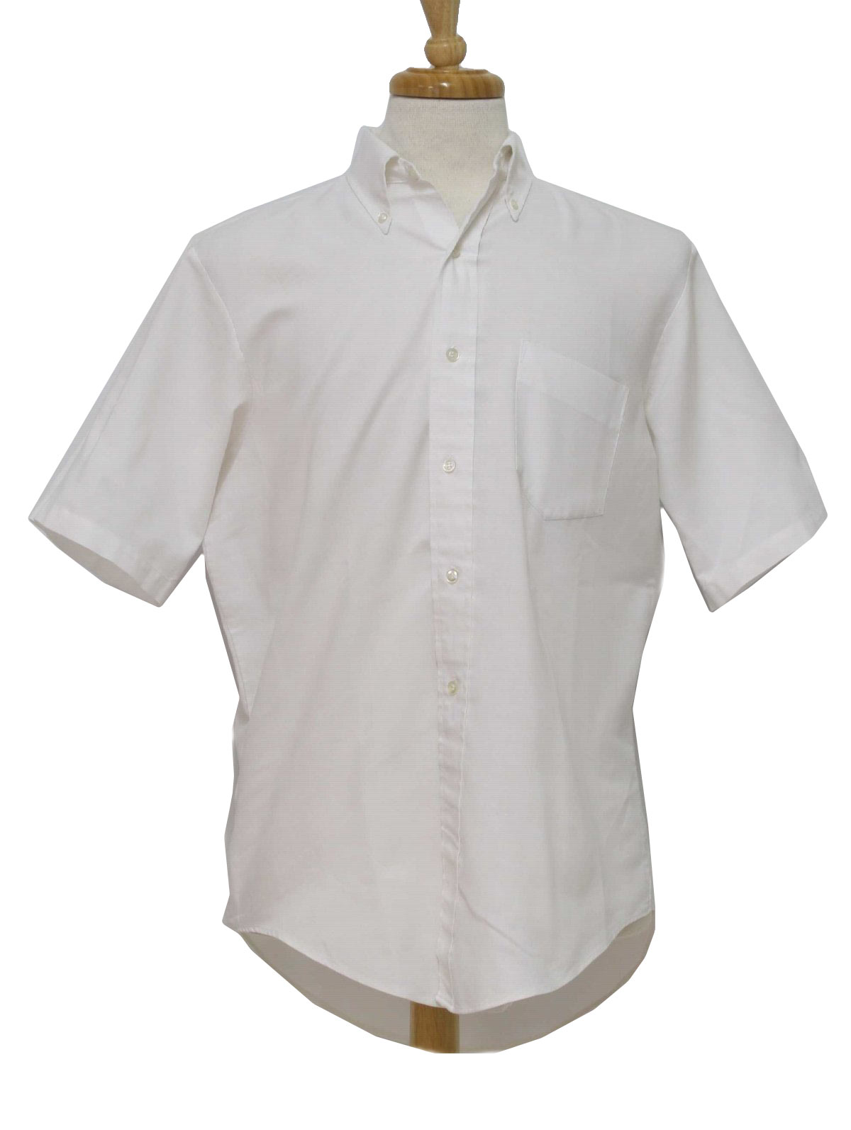 1960's Shirt (Macys Supre Macy): 60s -Macys Supre Macy- Mens white ...