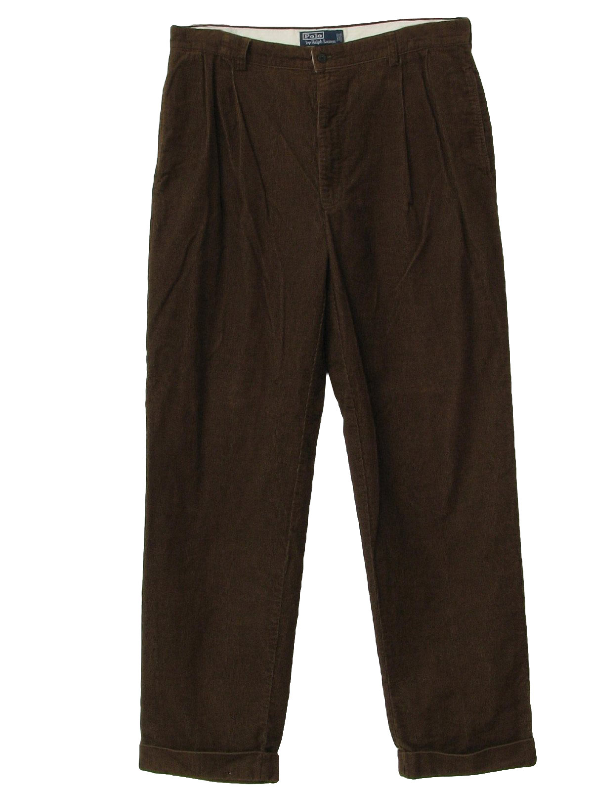 polo pleated pants