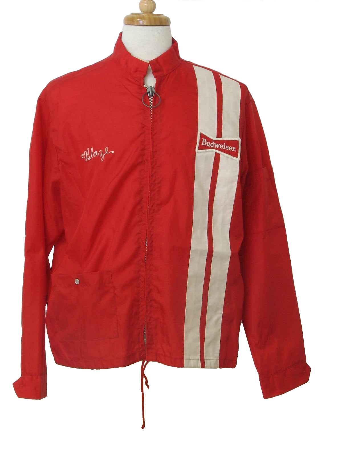 2021人気新作 1960s vintage red nylon jacket aob.adv.br