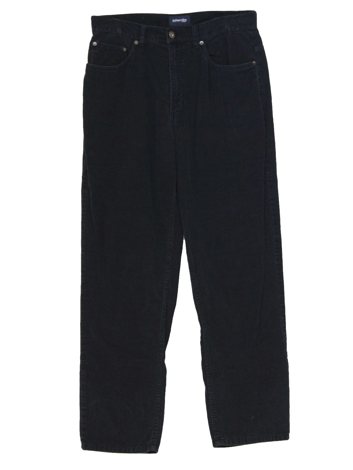 80s Vintage Wrangler Pants: 80s -Wrangler- Mens dusty navy blue cotton ...