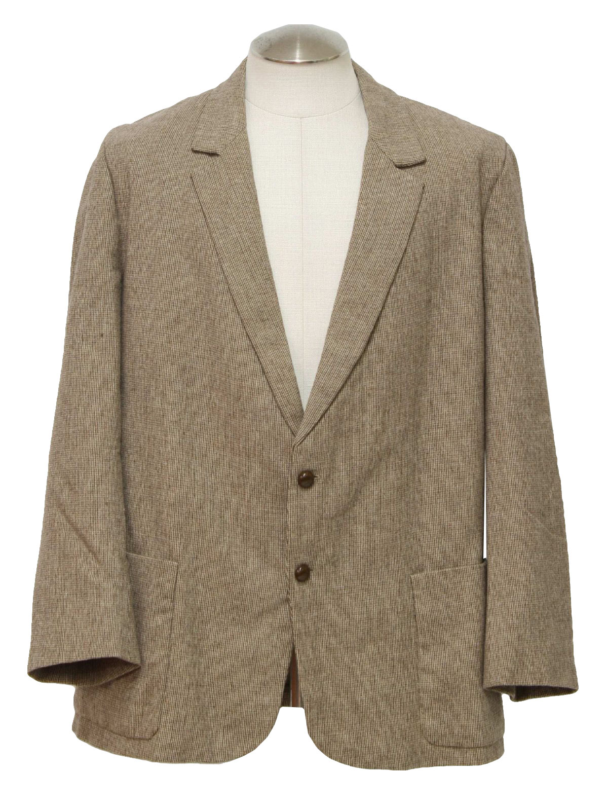 60's Pendleton Jacket: Late 60s -Pendleton- Mens tan, brown and off ...