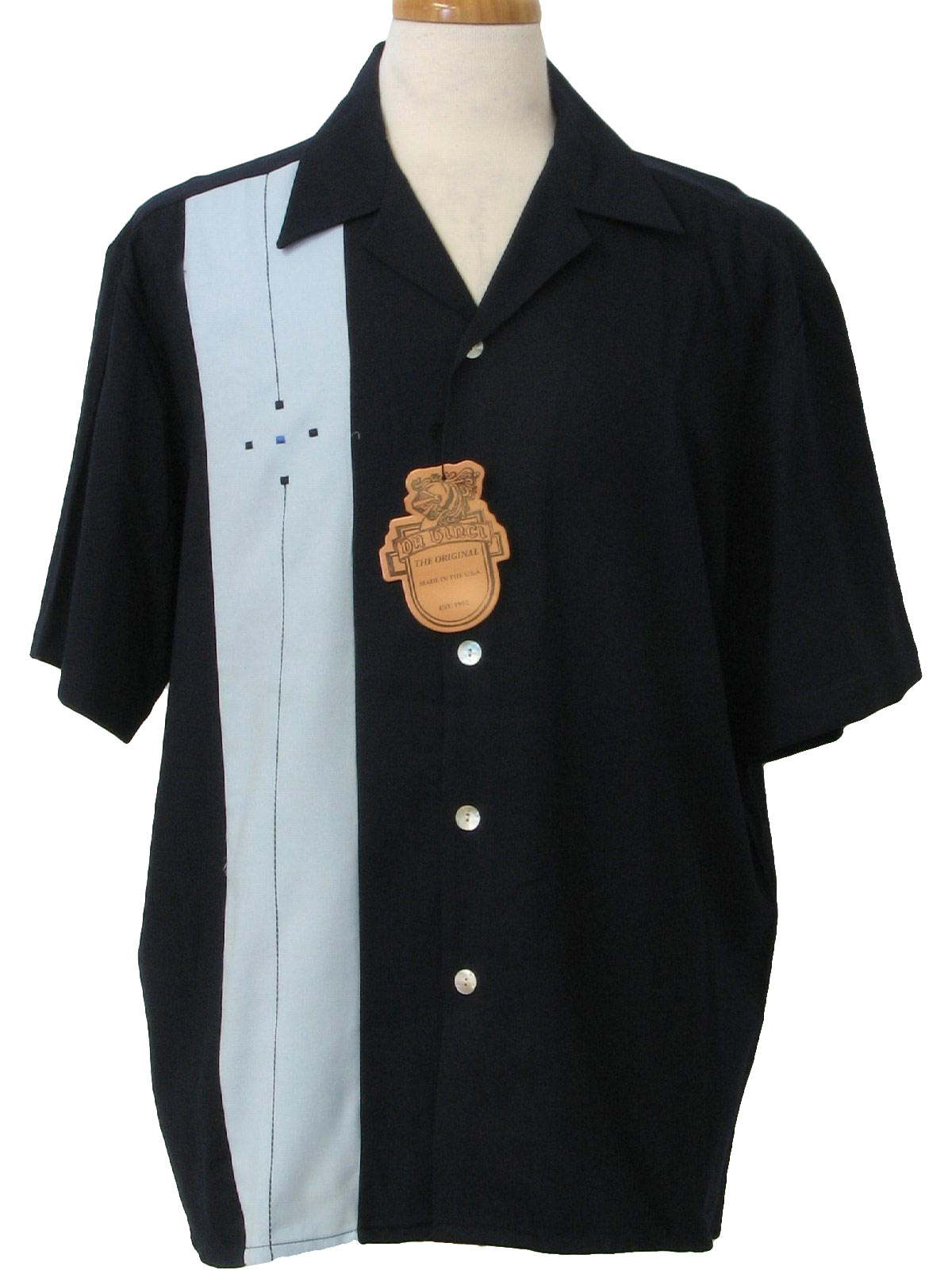 1960's Da Vinci California Mens Mod Sport Shirt