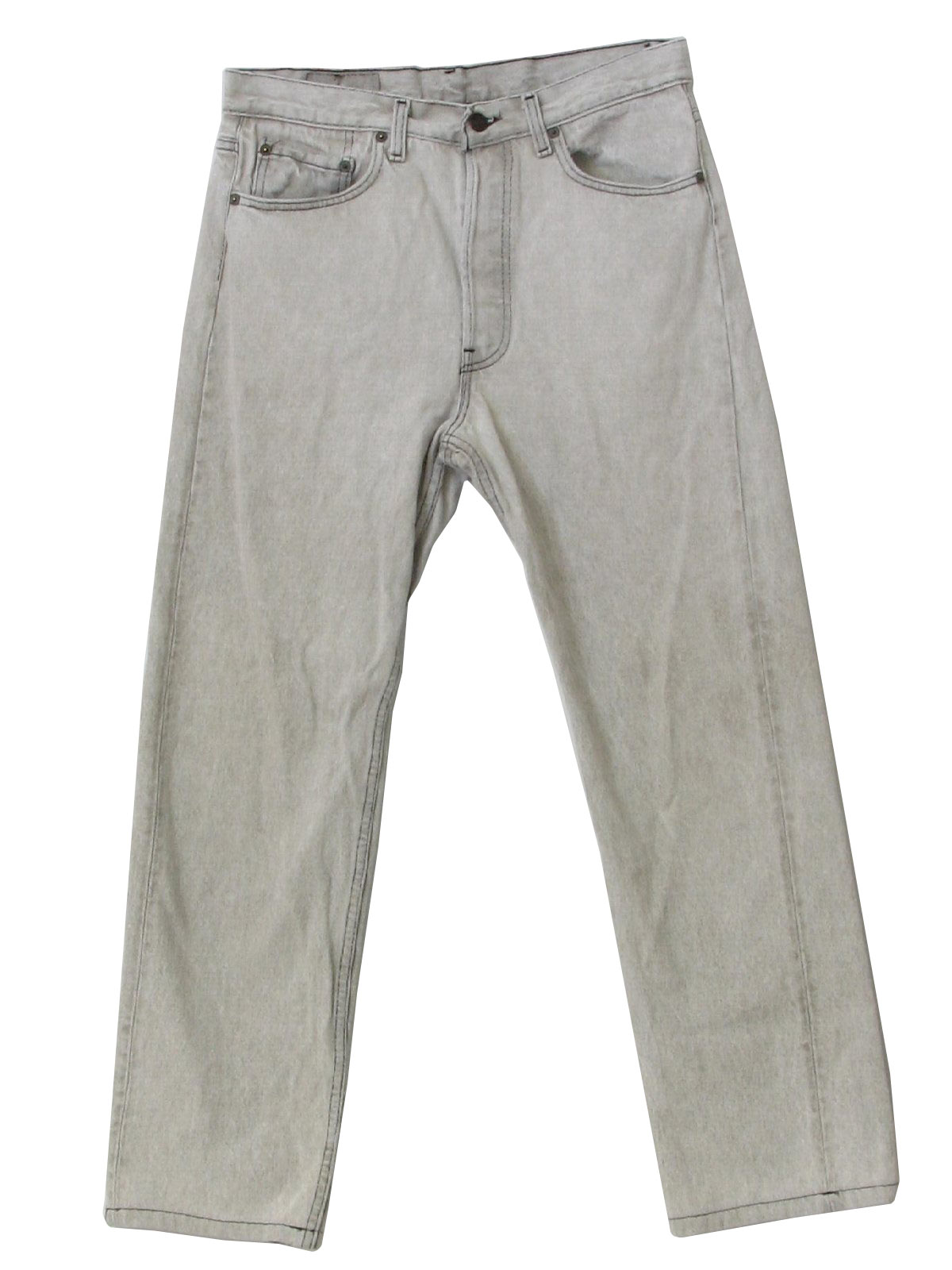 80's Vintage Pants: 80s -Levis 501- Mens grey stone wash totally 80s ...