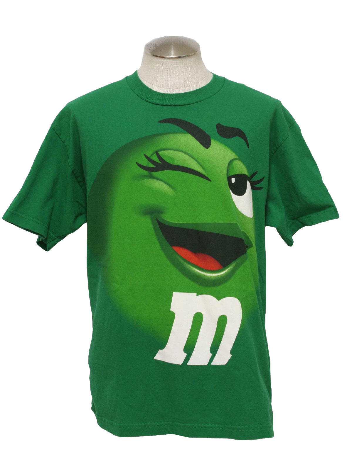 T Shirt: 90s (2009) -M and Ms- Unisex kelly green, kelly and acid ...