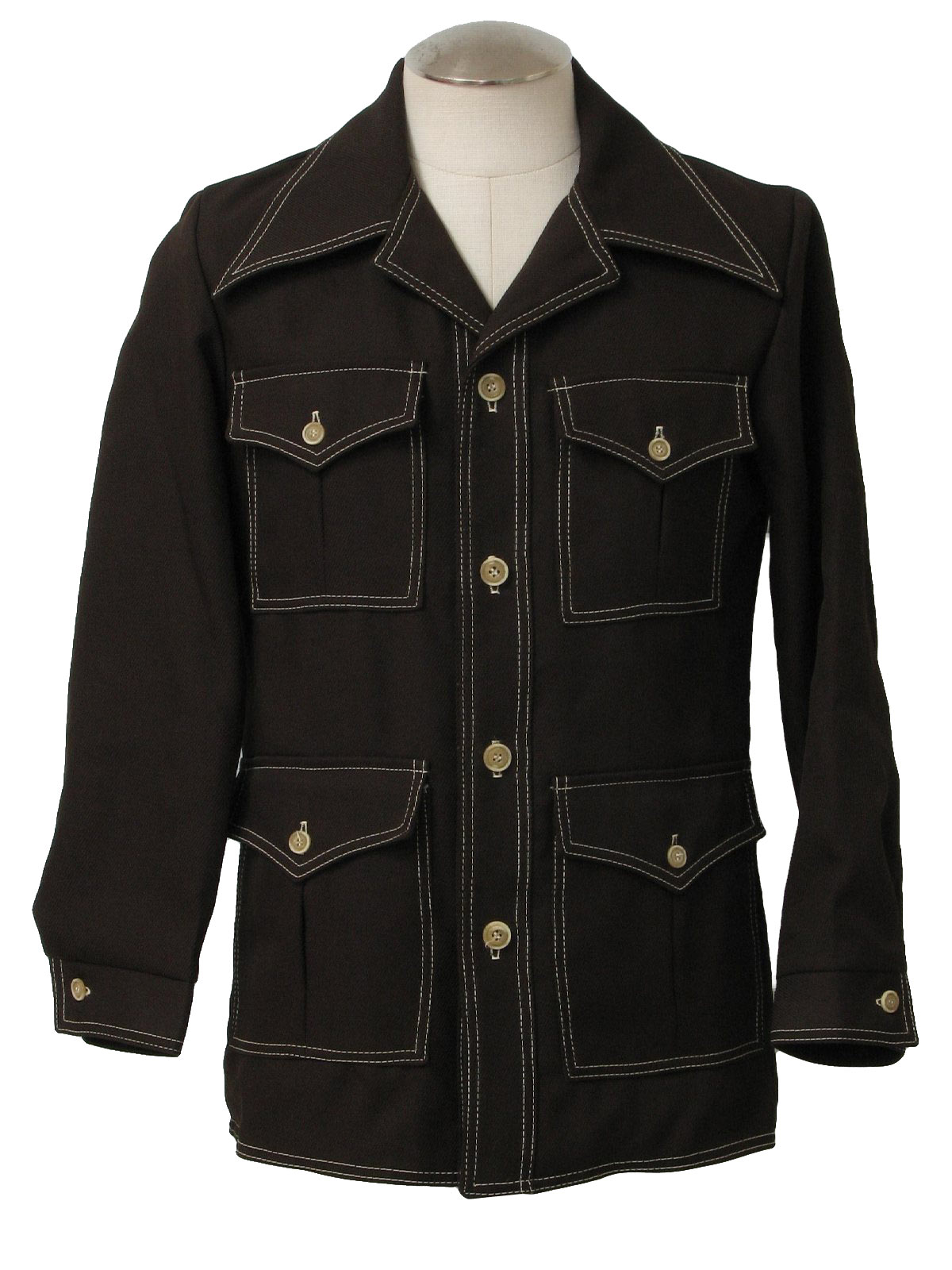 Retro 1970s Jacket: 70s -Leisure Life Fashions by Sears