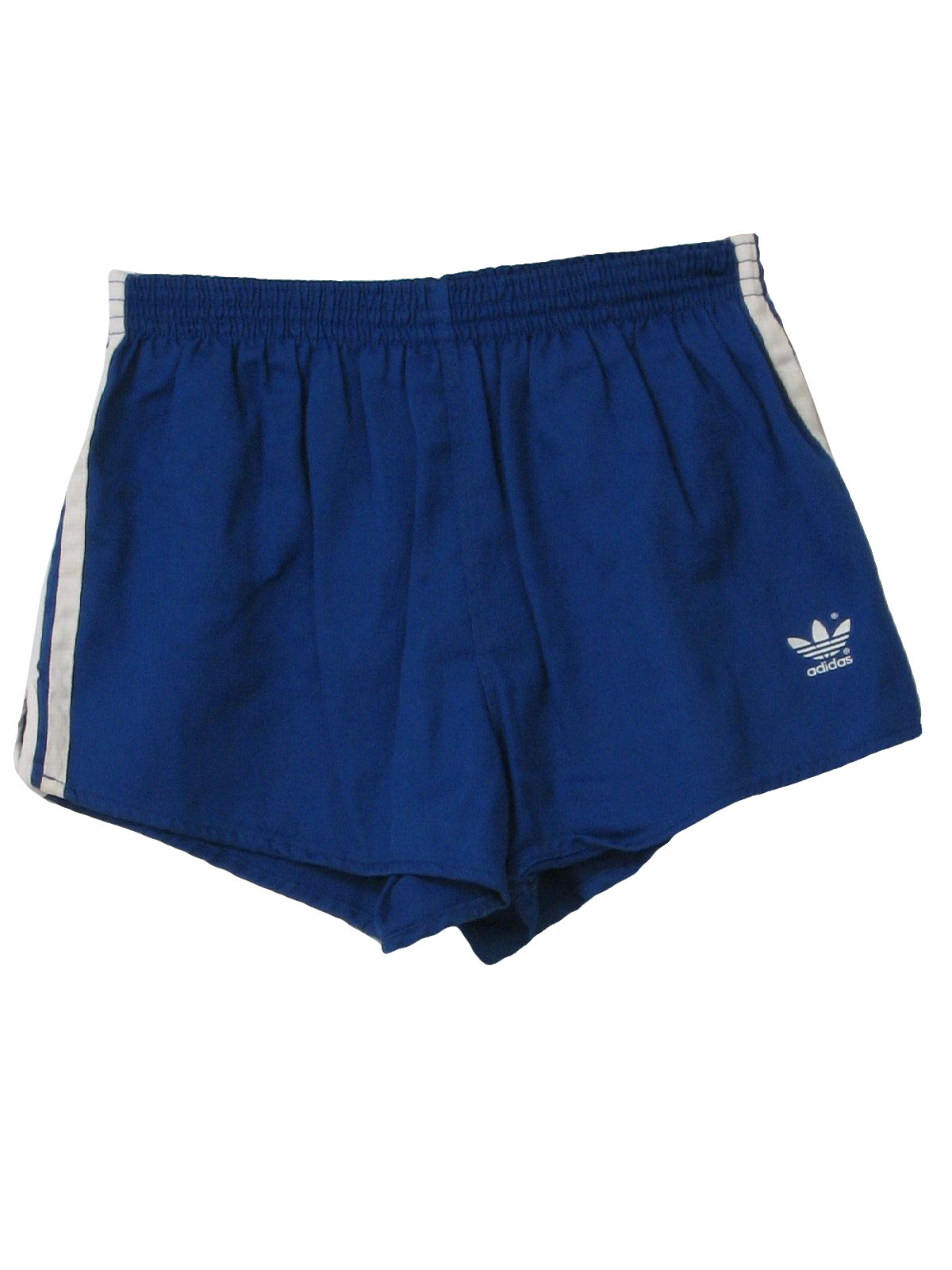 1980's Shorts (Adidas): 80s -Adidas- Mens royal blue and white side ...
