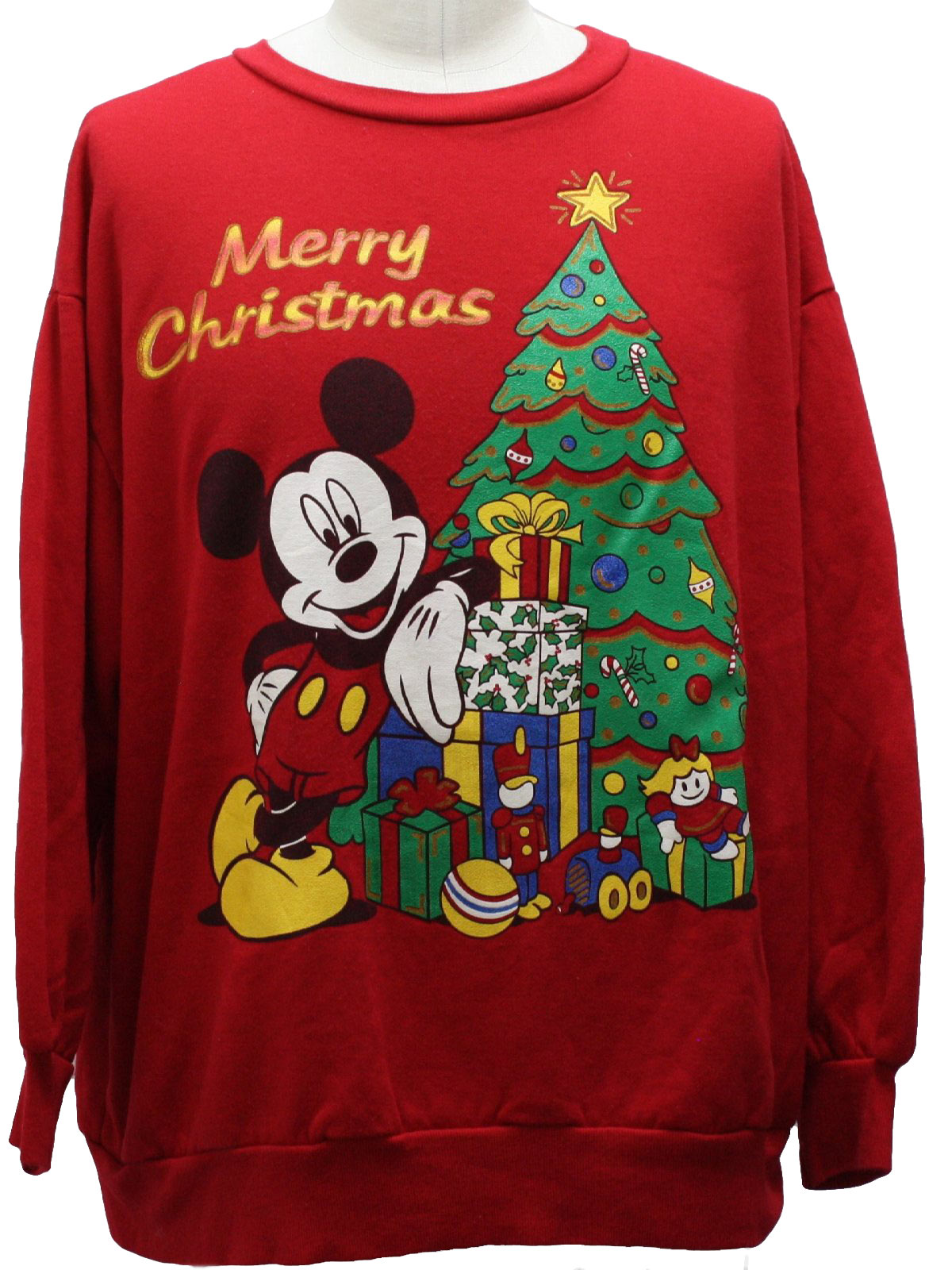mickey mouse ugly sweater