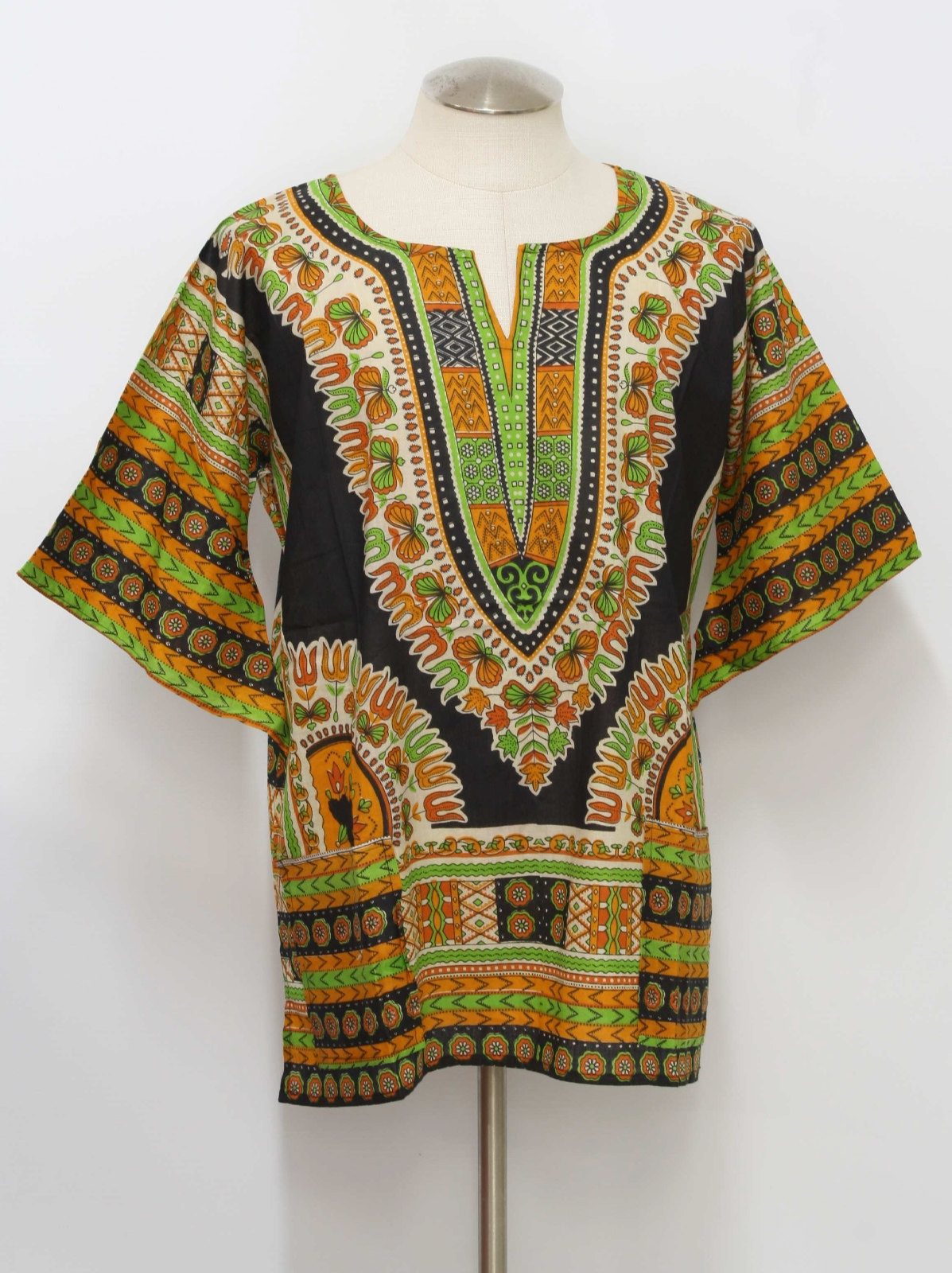 Seventies Vintage Dashiki Shirt: 70s reproduction (made new recently ...