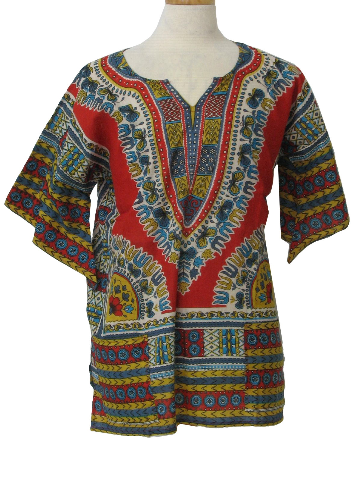 70s Vintage Dashiki Shirt: 70s reproduction (made new recently) -No ...