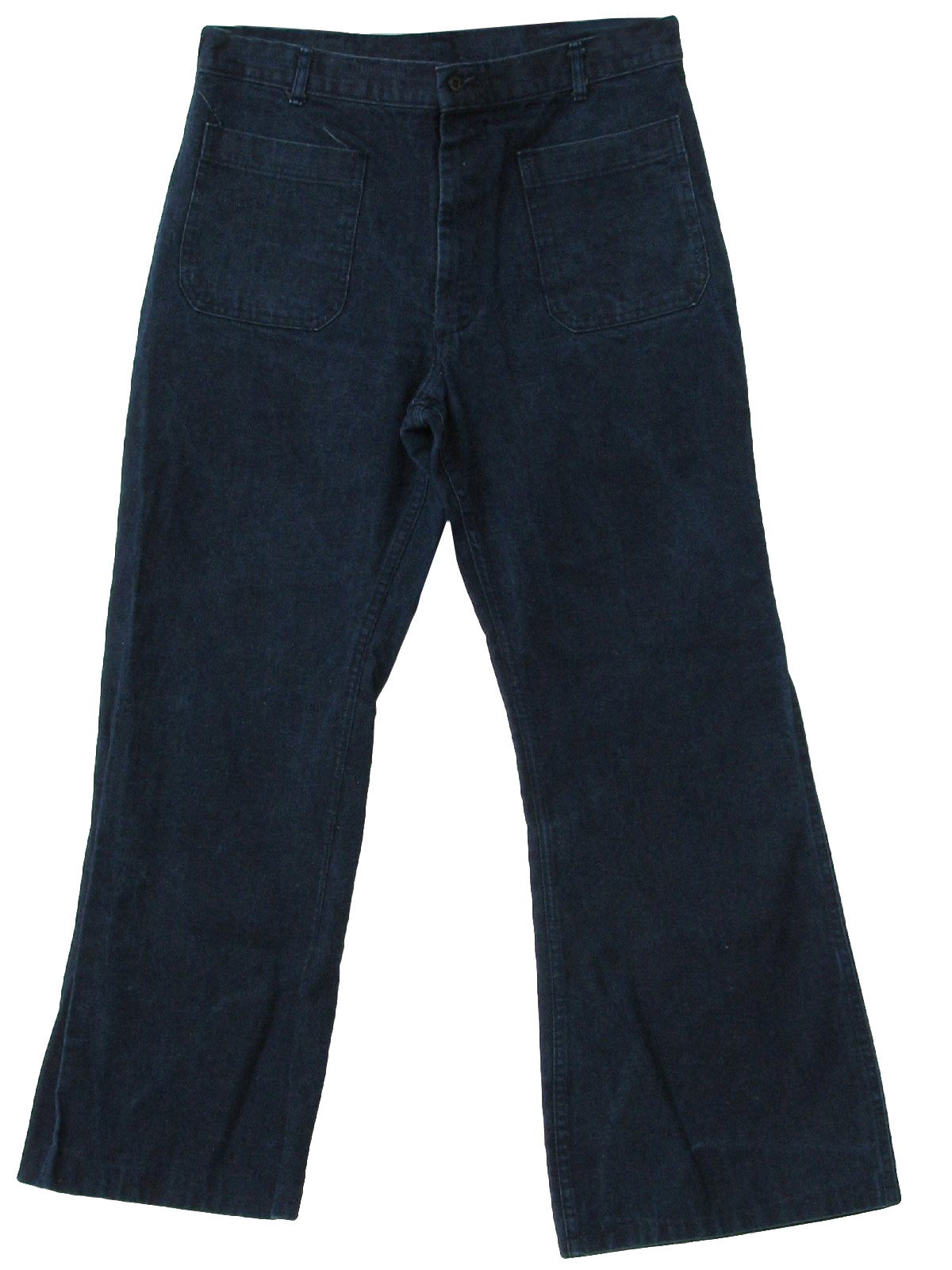 navy bell bottom pants