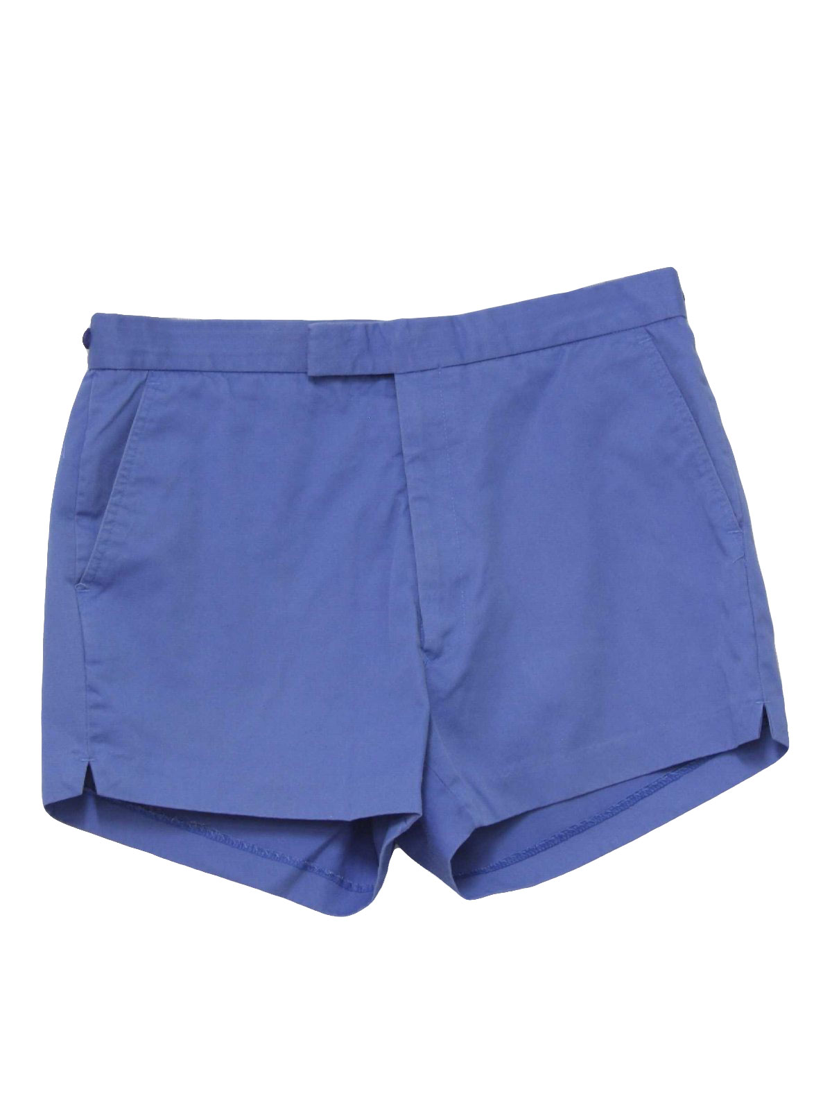1980's Vintage Oshmans Shorts: 80s -Oshmans- Mens blue cotton, three ...