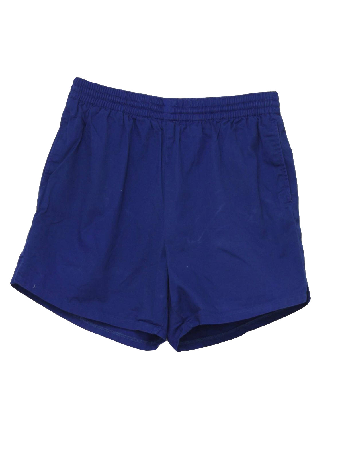 80s Vintage Blair Shorts: 80s -Blair- Mens royal blue polyester and ...