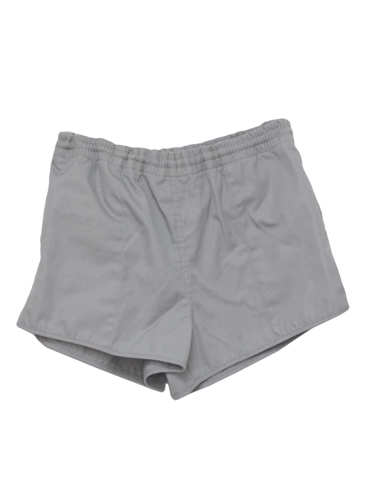 Retro 80s Shorts (Woolrich) : 80s -Woolrich- Mens light gray polyester ...