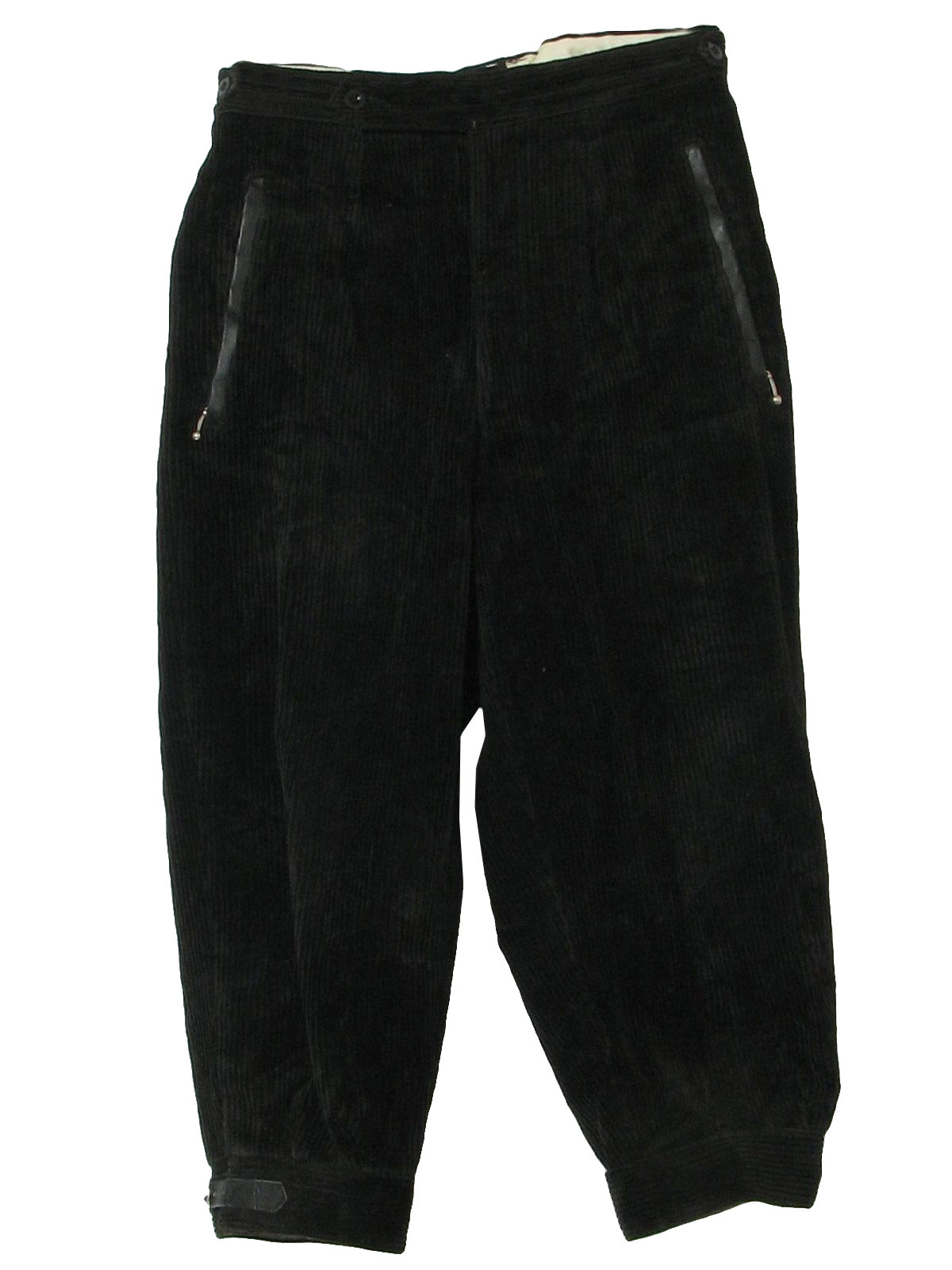 Obermeyer 60's Vintage Pants: Early 60s -Obermeyer- Mens black cotton ...