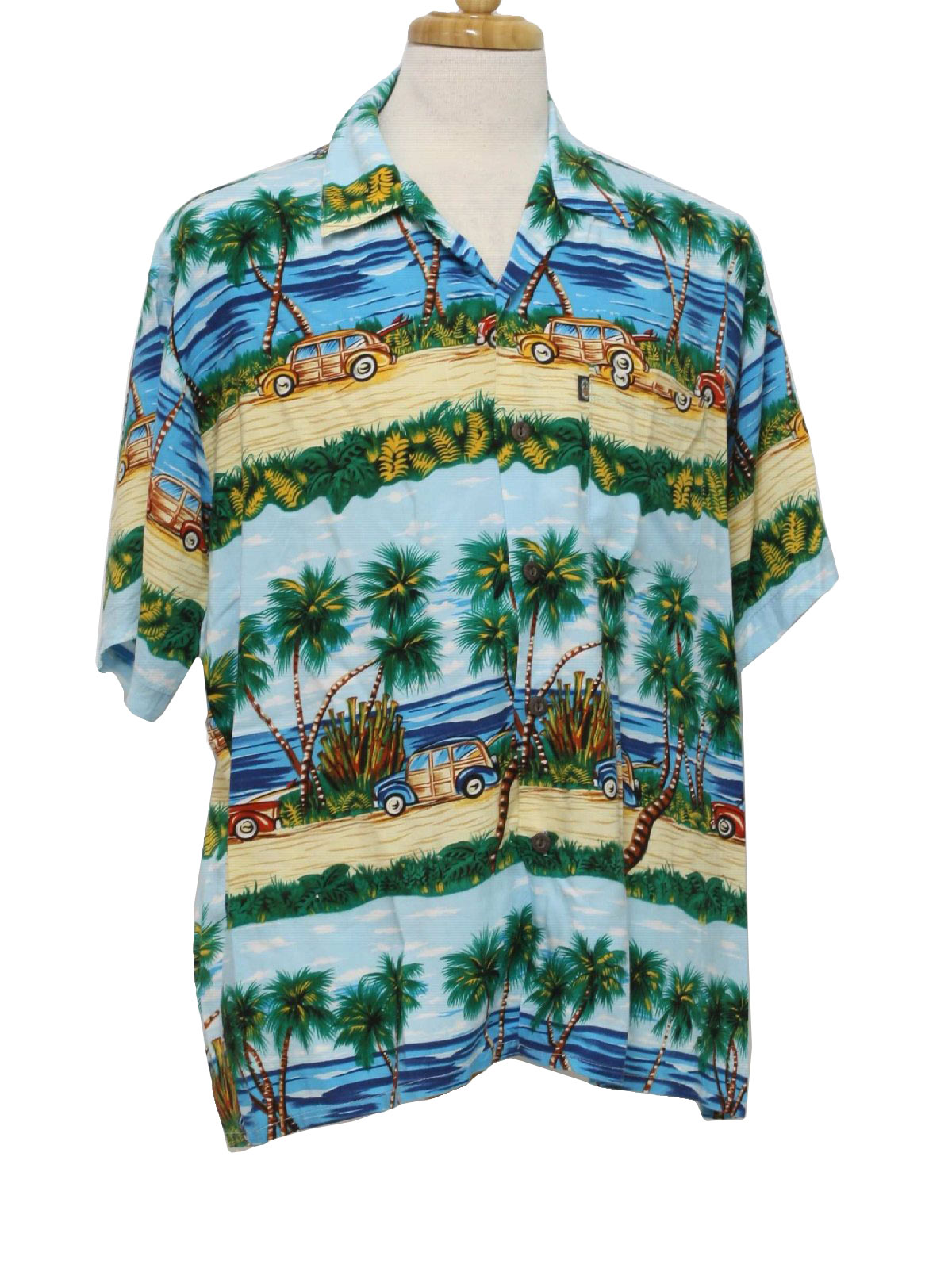 Pineapple Connection 1990s Vintage Hawaiian Shirt: 90s -Pineapple ...