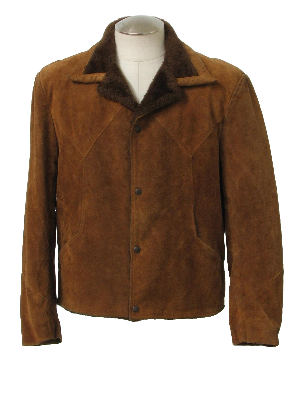 1960's Leather Jacket (Pioneer Wear): 60s -Pioneer Wear- Mens long ...