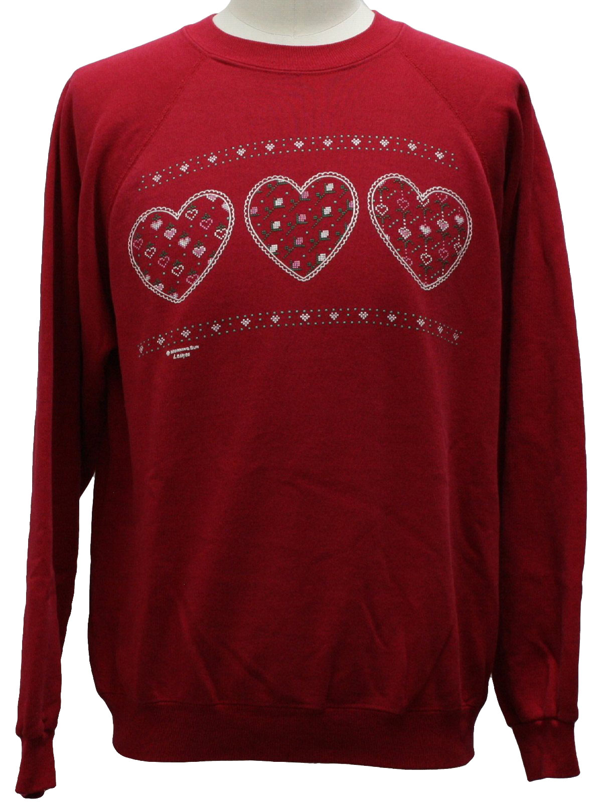 Eighties Country Kitsch Ugly Christmas Sweatshirt: 80s vintage -Hanes ...