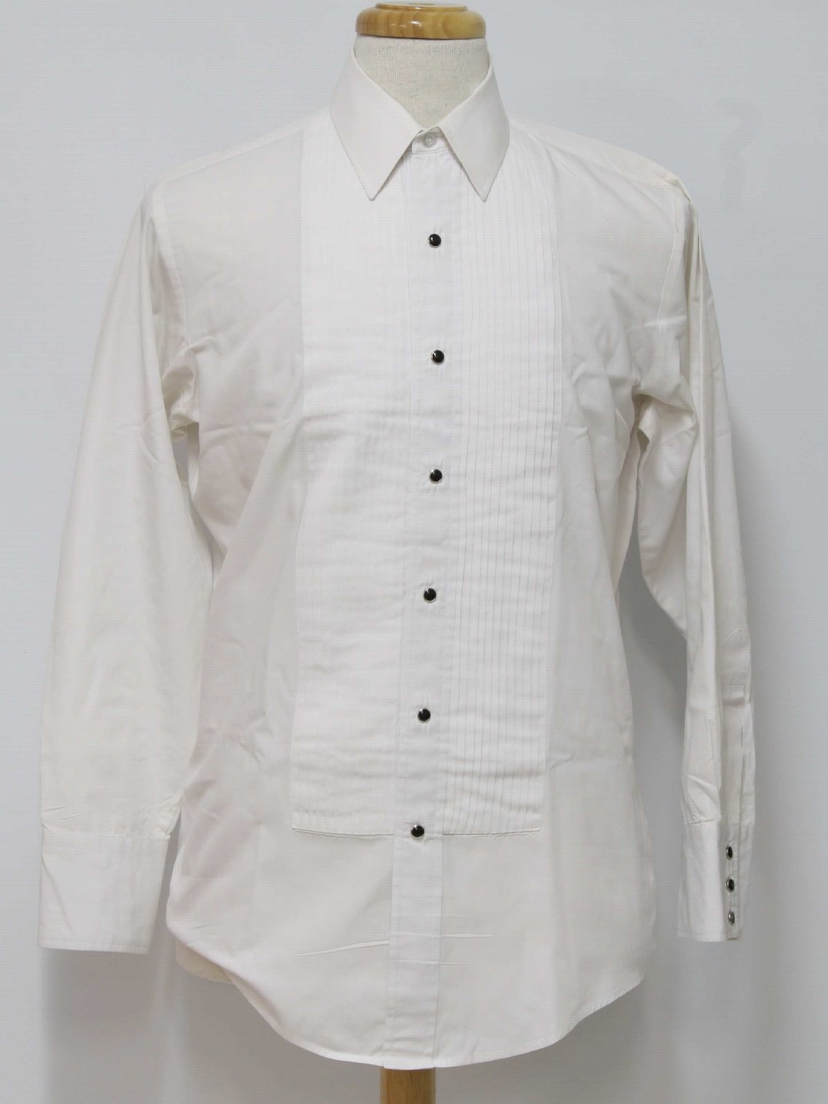 Vintage Temtex Eighties Shirt: 80s -Temtex- Mens white cotton long ...
